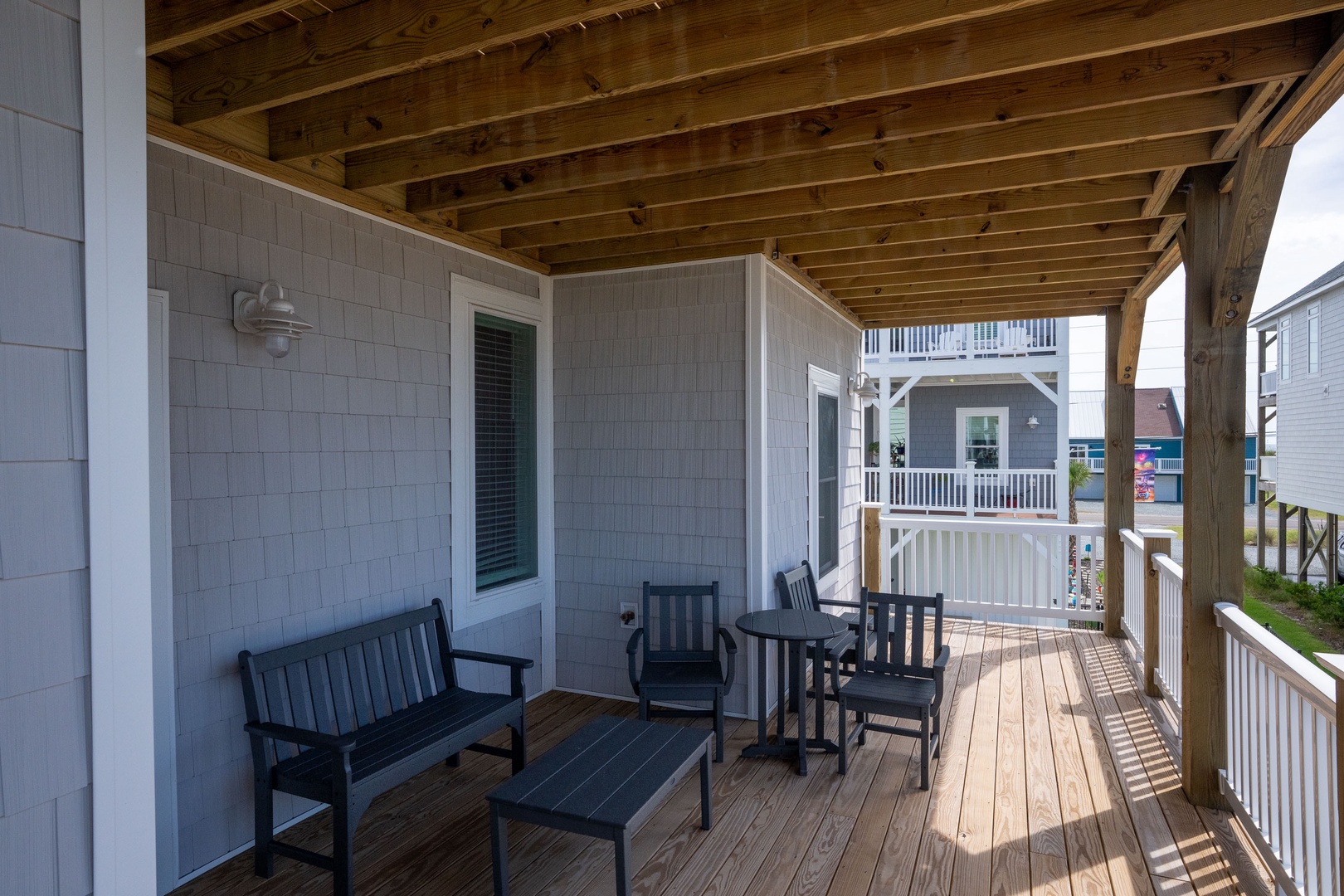 Covered Lower Deck