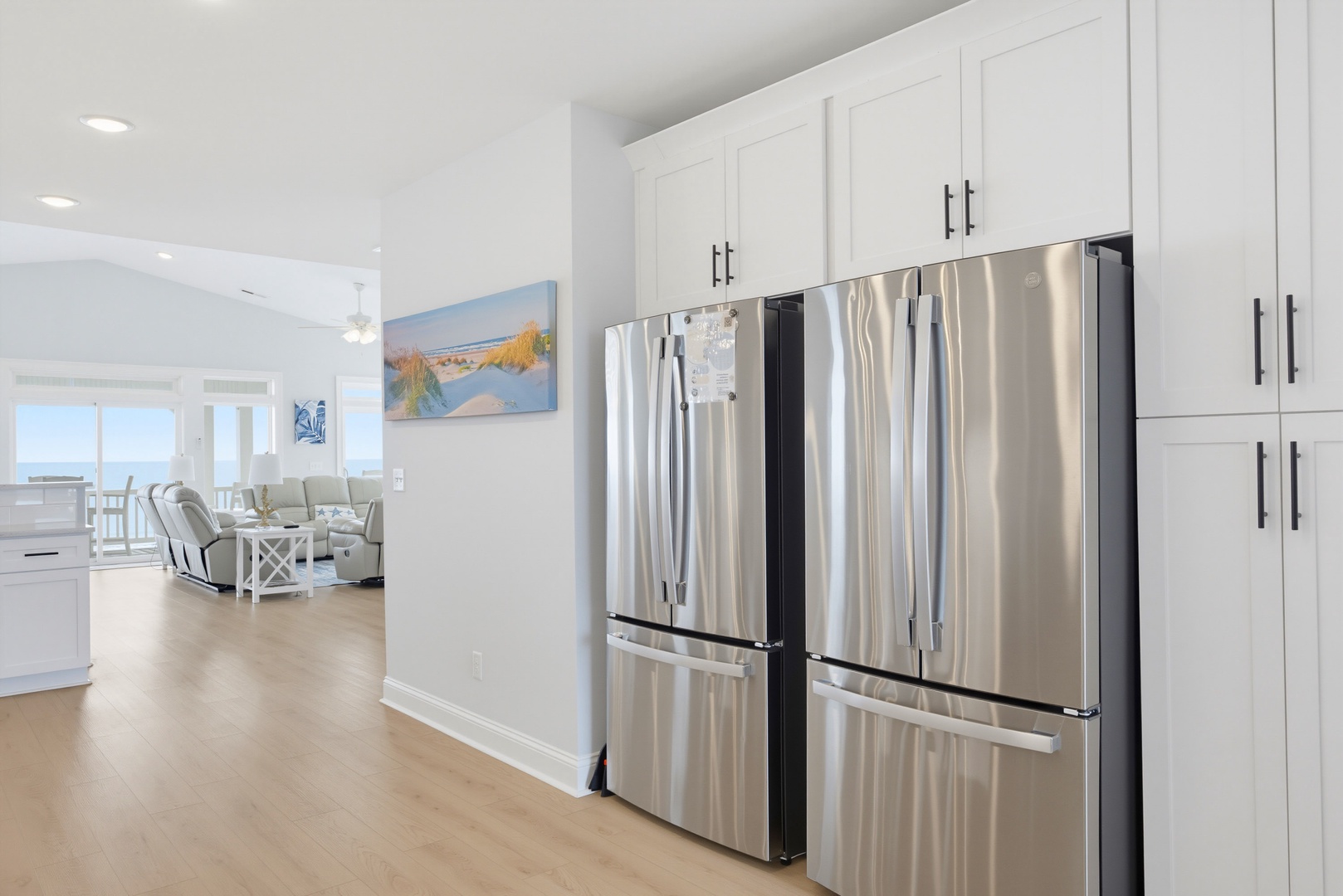 Two refrigerators