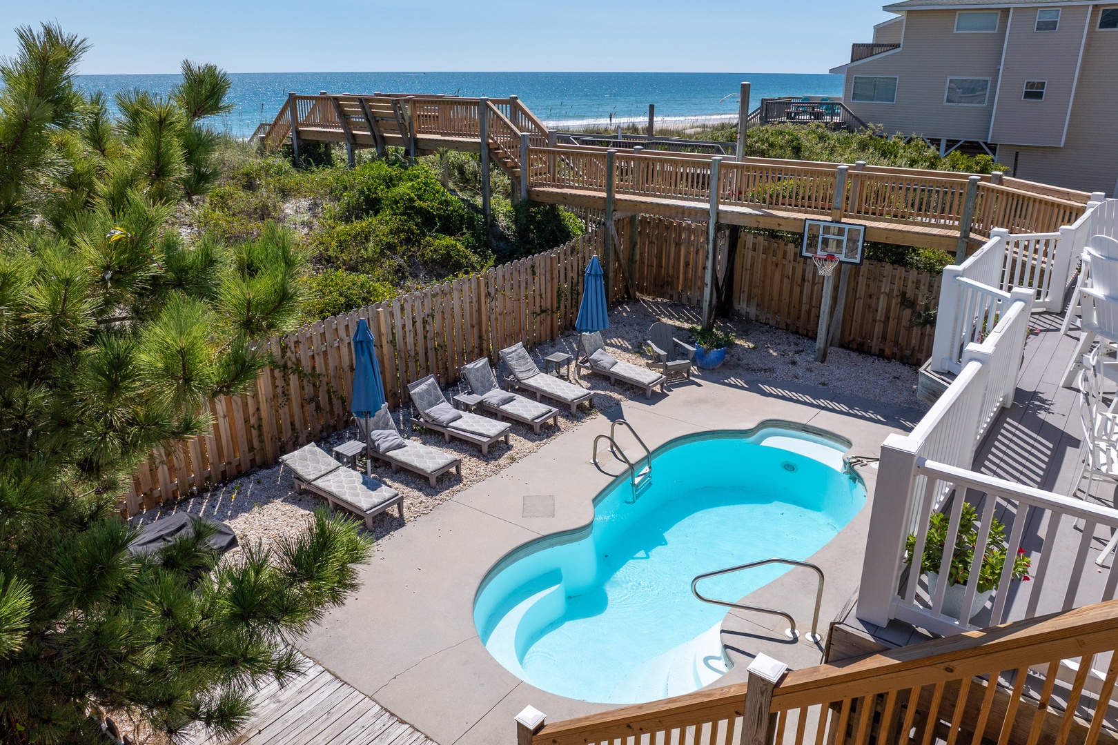 Pool From Above