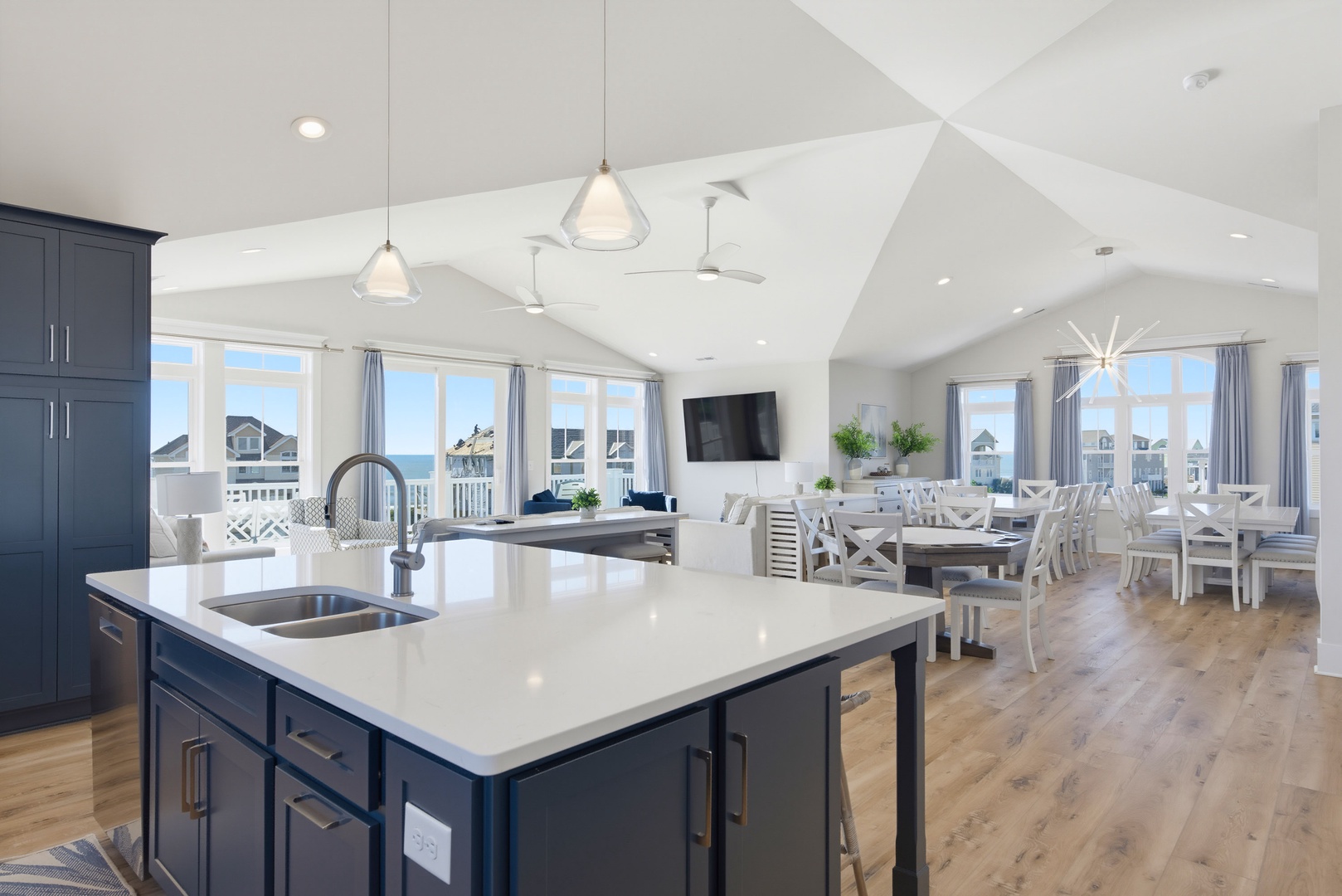Kitchen Island View