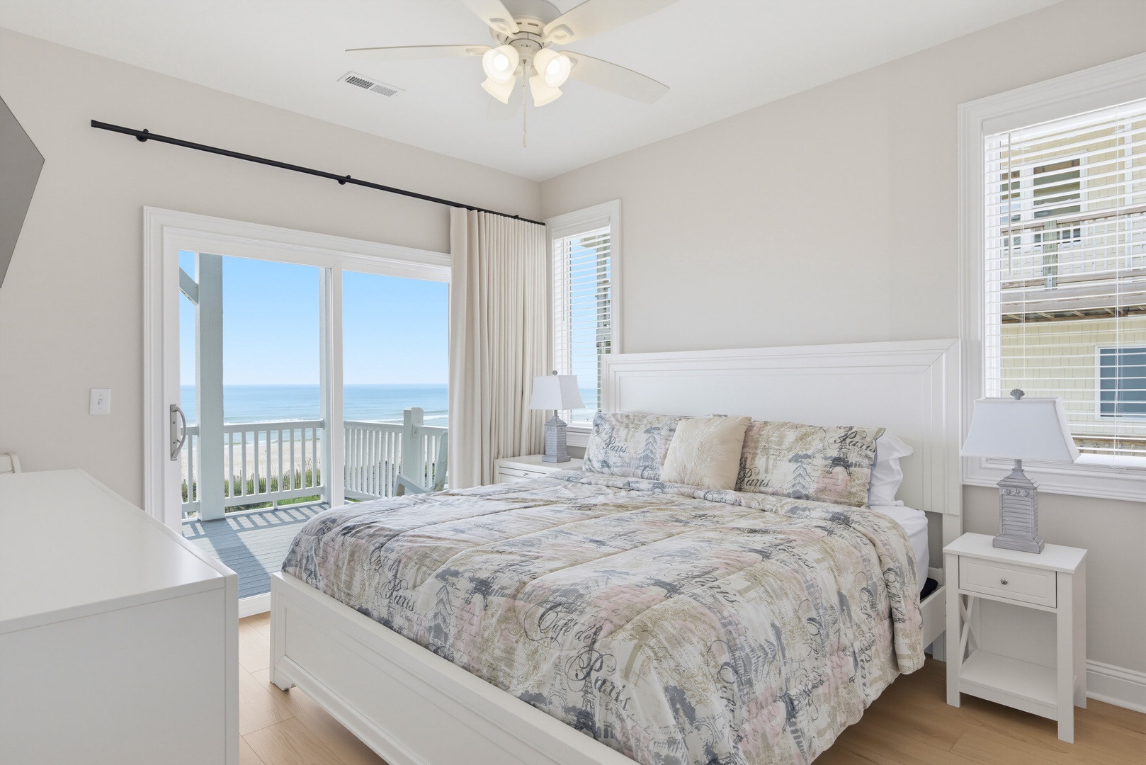 Ocean view bedroom