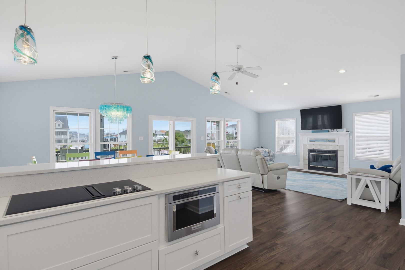 Open Kitchen and Living