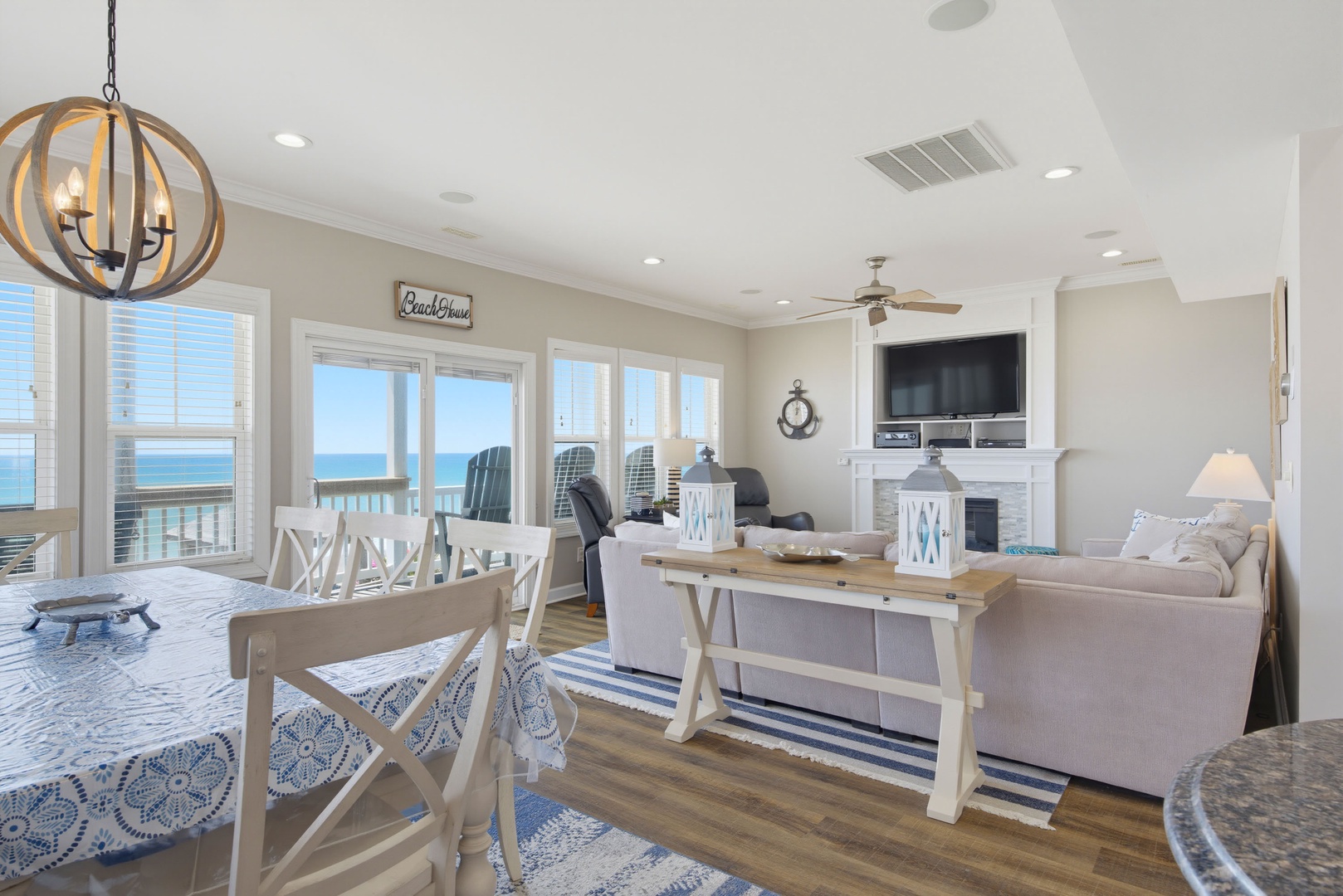 Open Living Dining