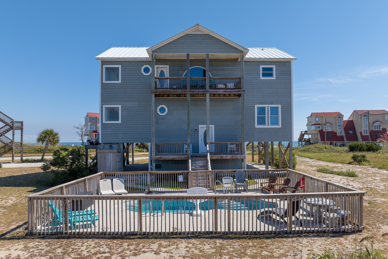 Poolside Exterior