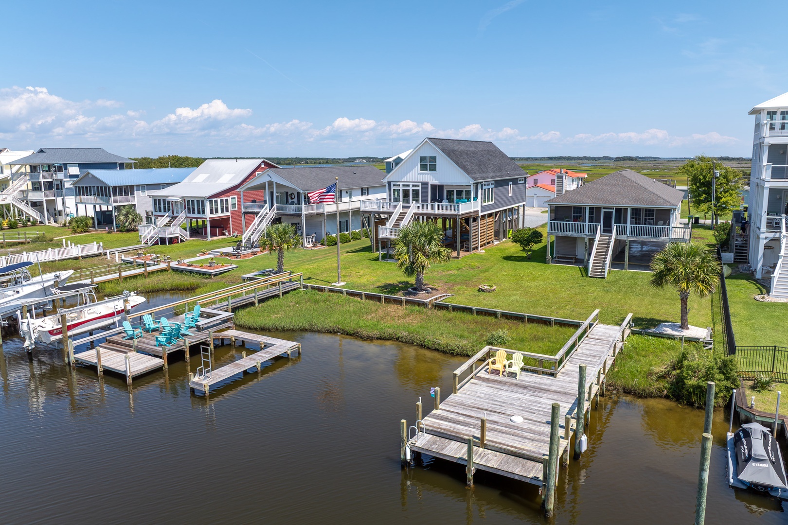 Canalfront Aerial View