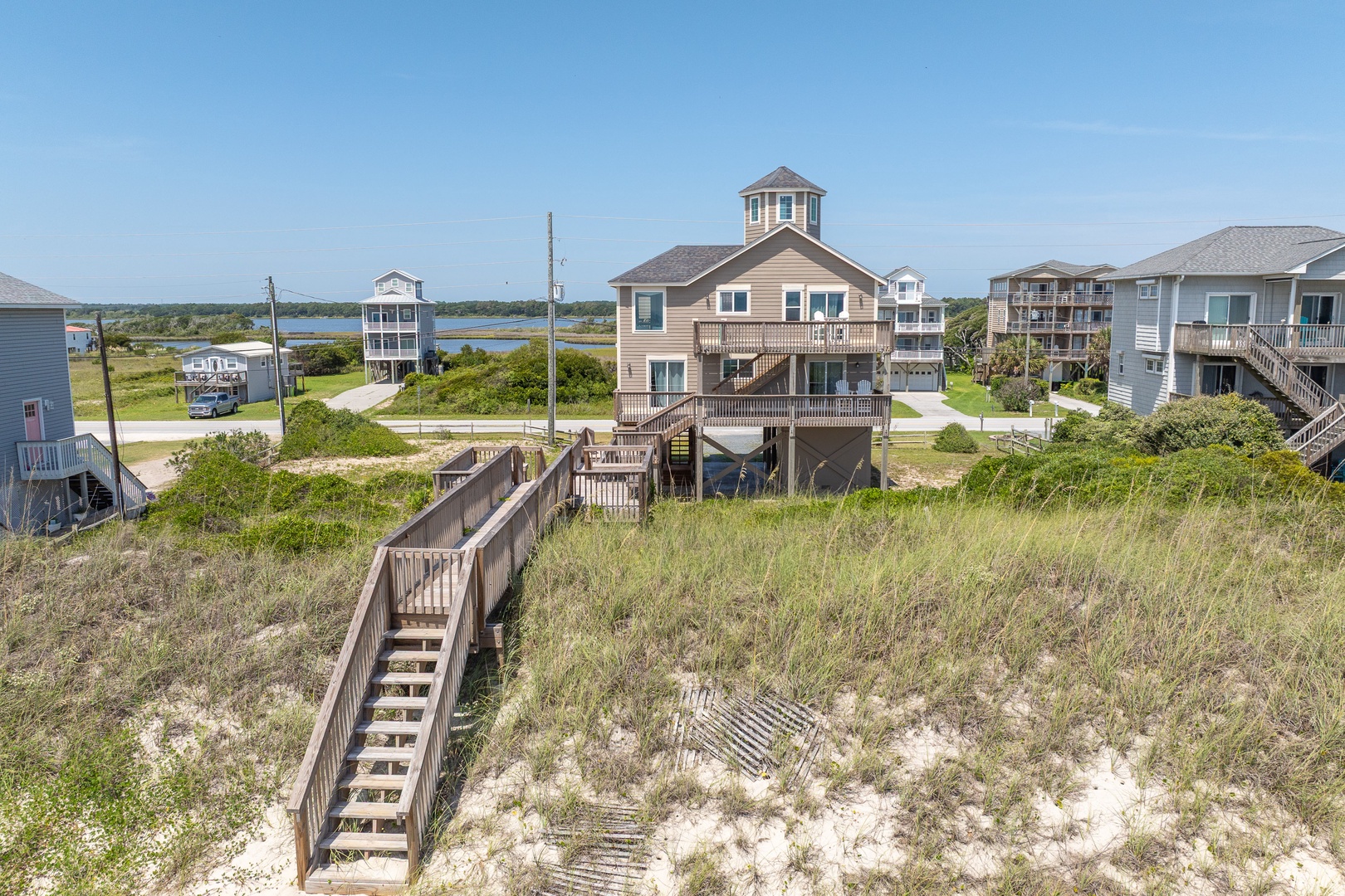Dune Walkway and Home