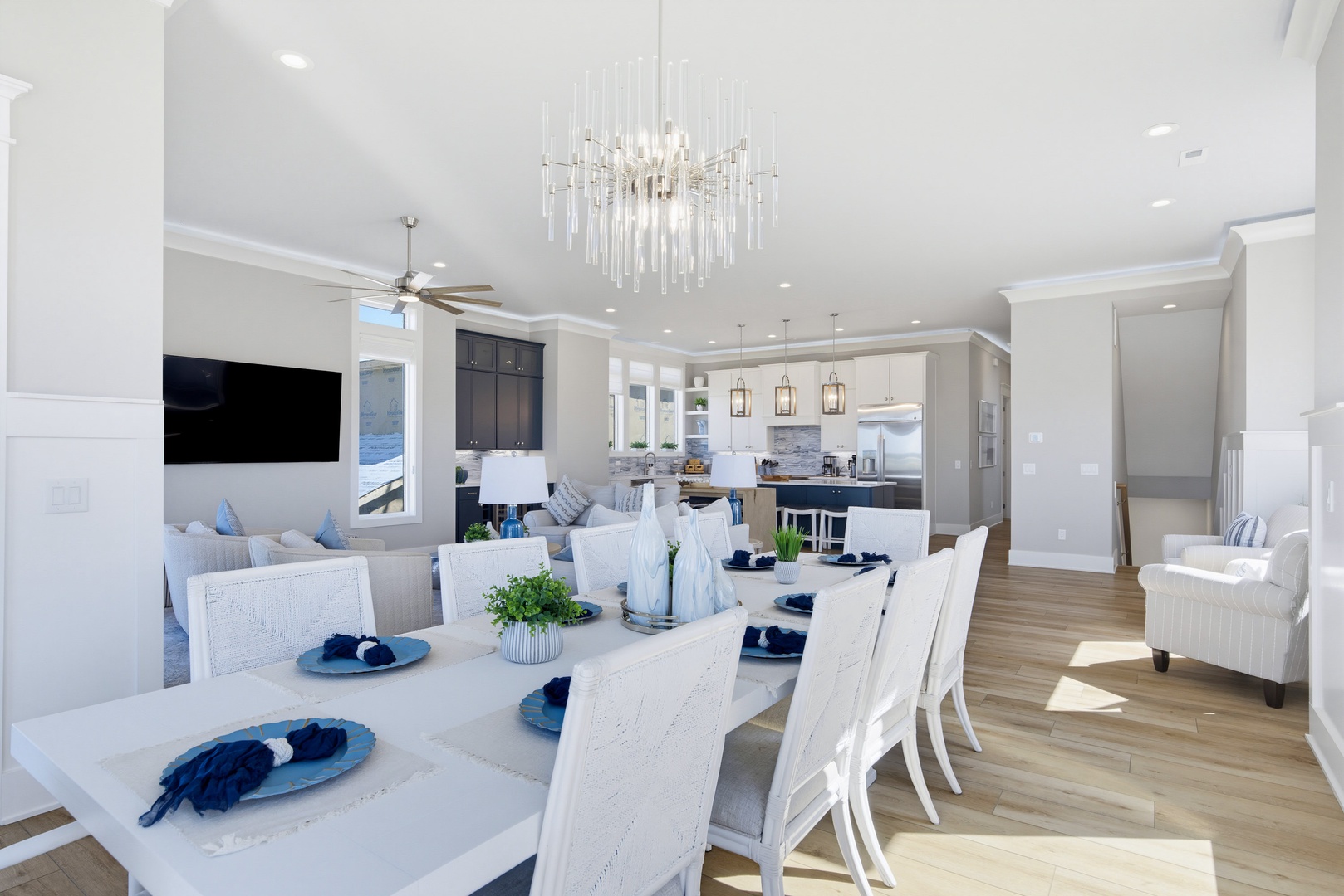 Open Dining And Living