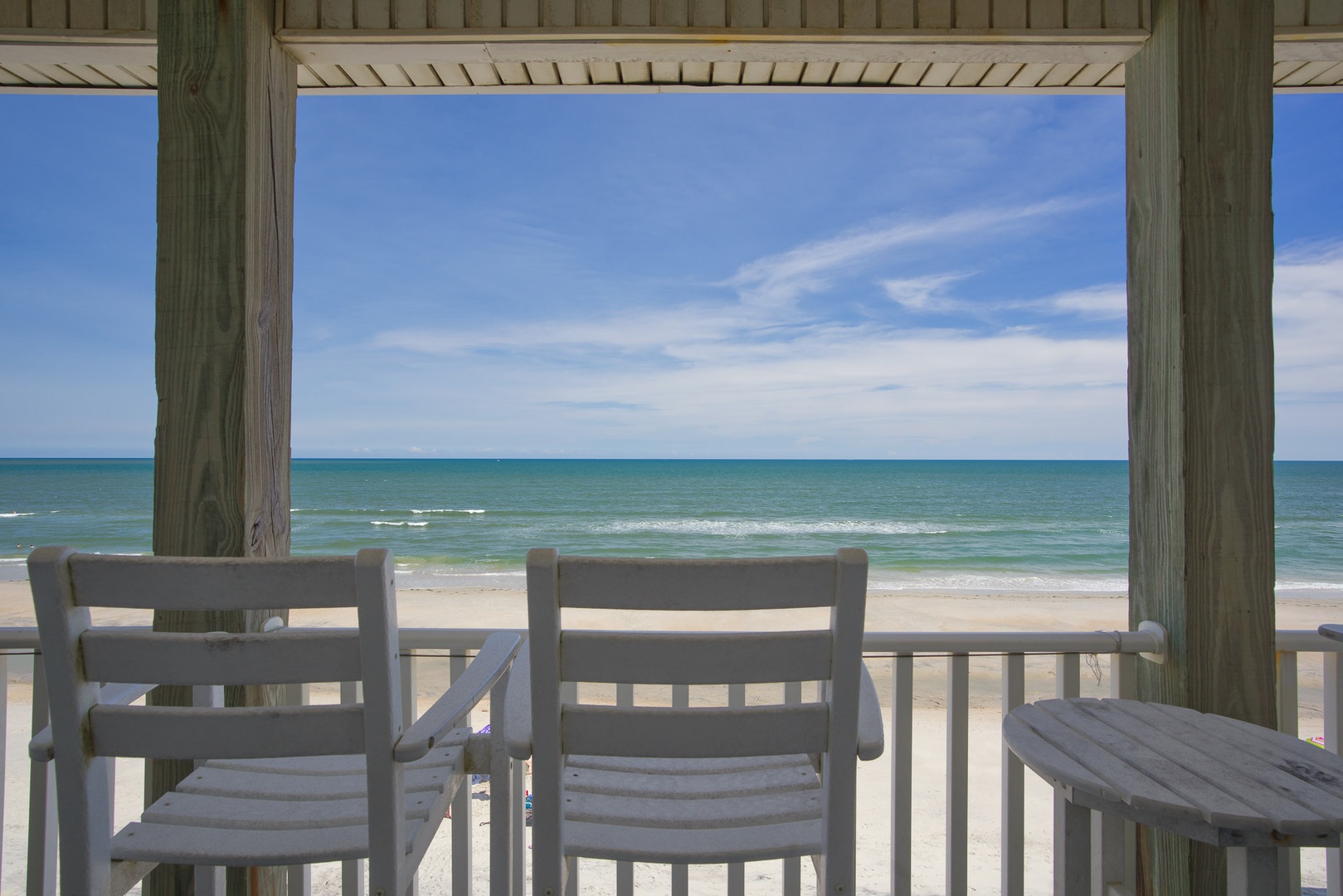 Covered Deck Seating