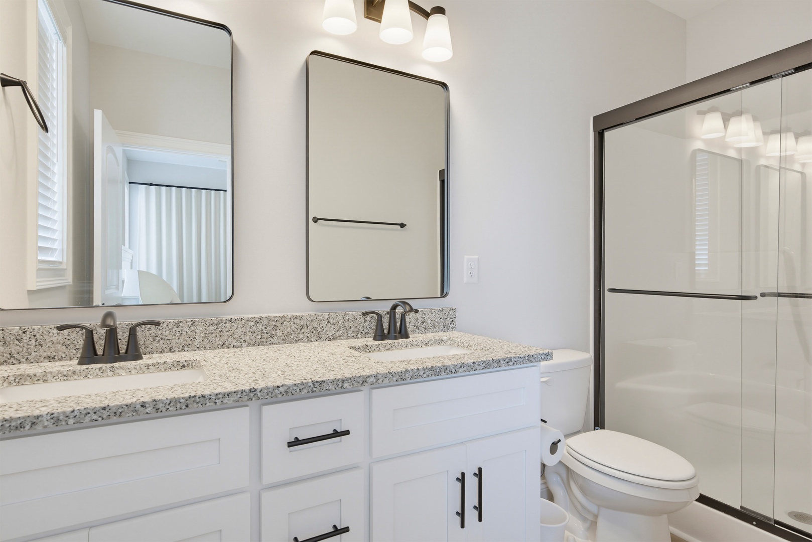 Double sink bathroom