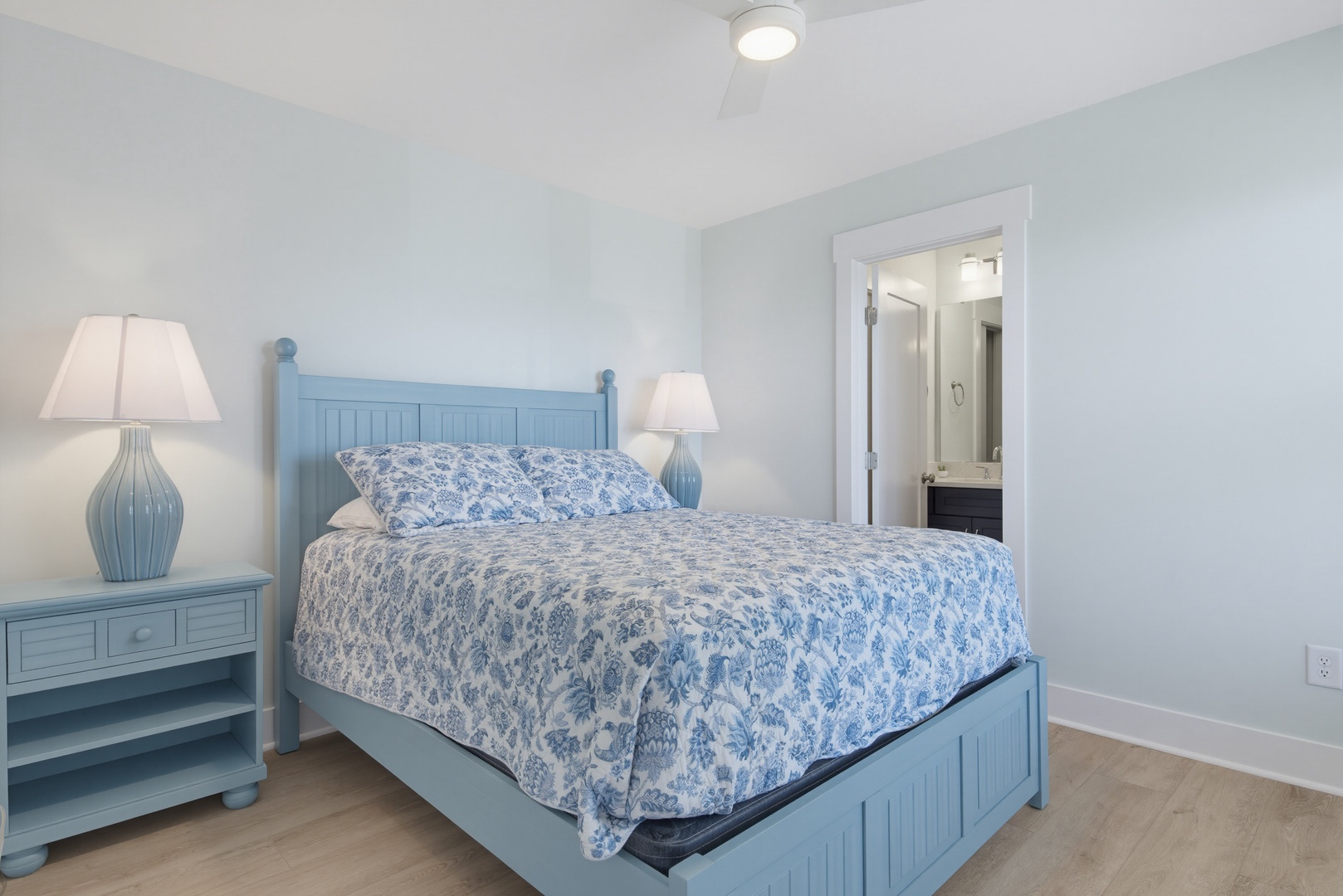 Blue Coastal Bedroom