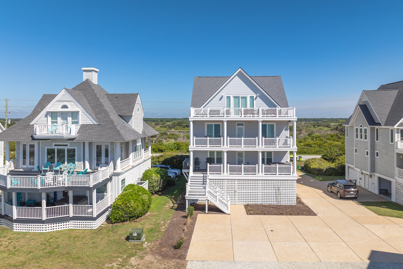 Oceanfront Homes Aerial