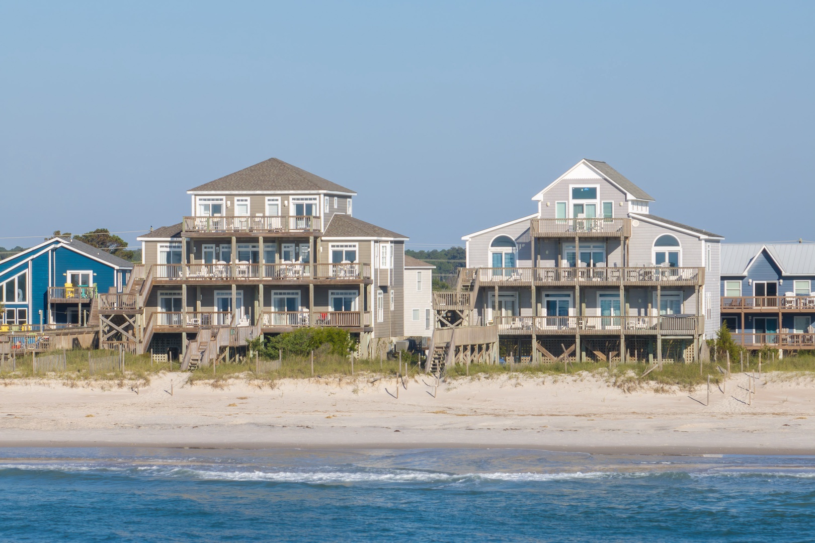 Exterior Beachfront Homes