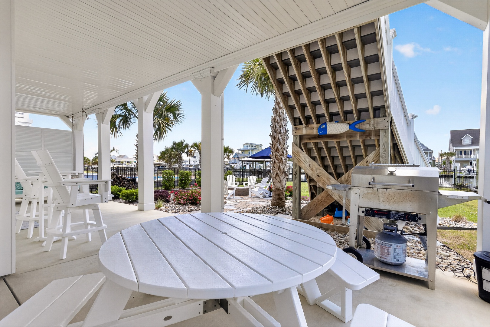 Covered patio
