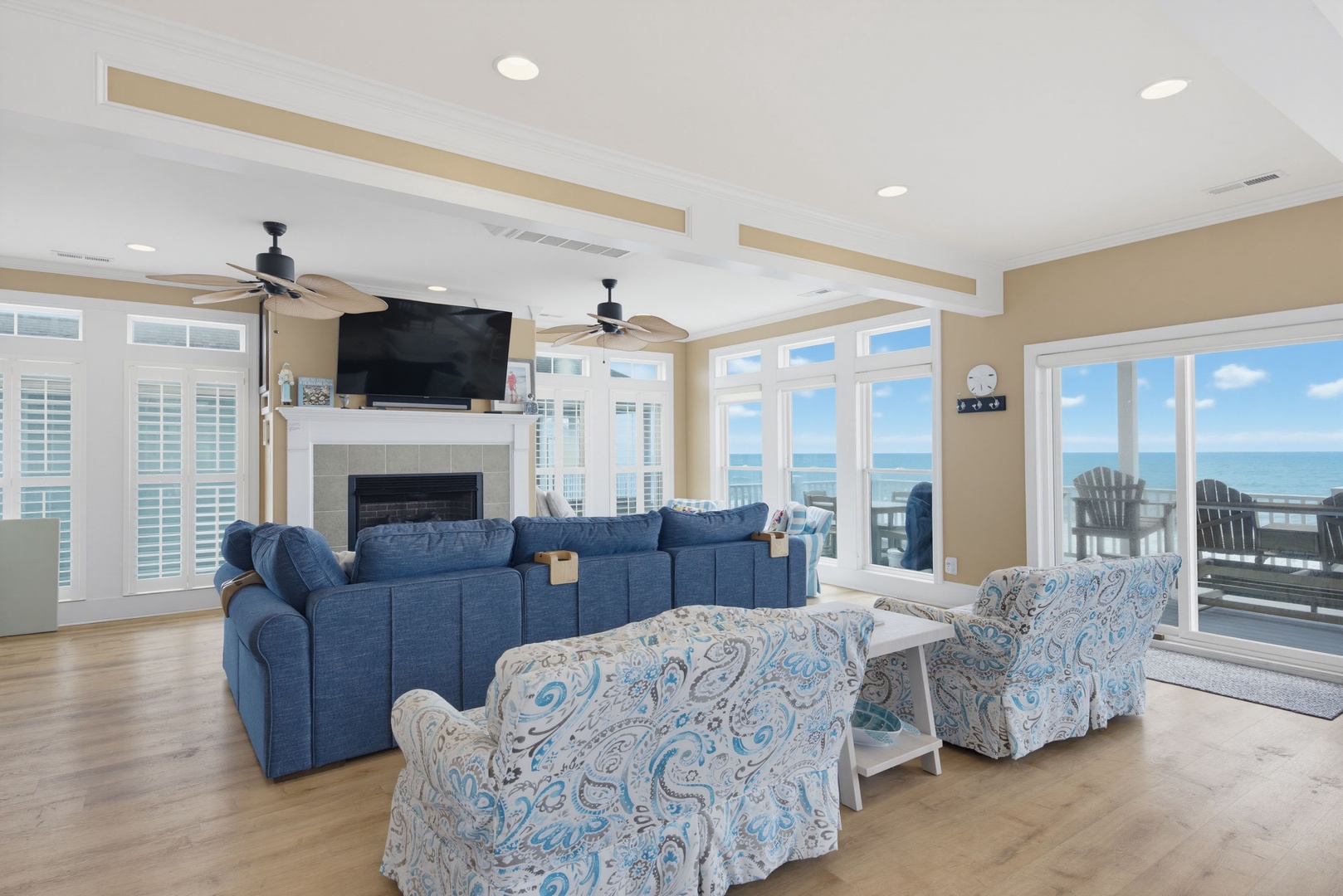 Oceanfront Living Room