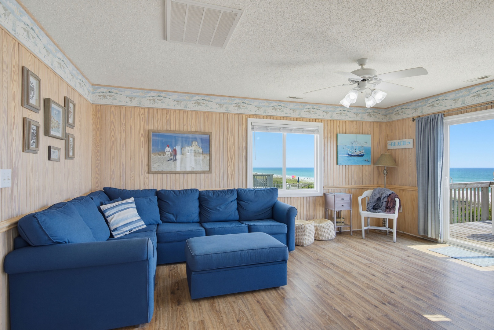 Oceanfront Living Room