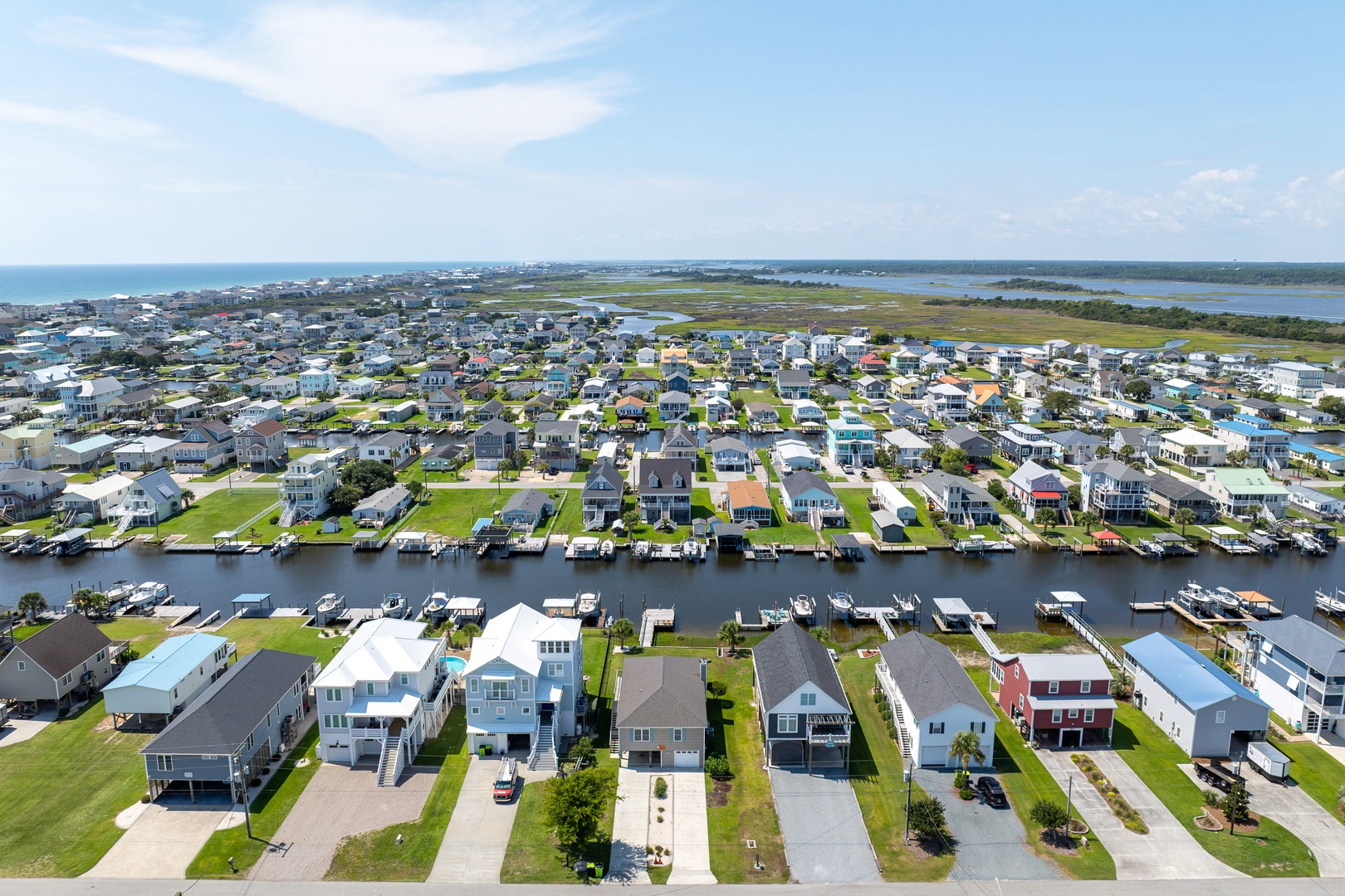 Canal Neighborhood Aerial