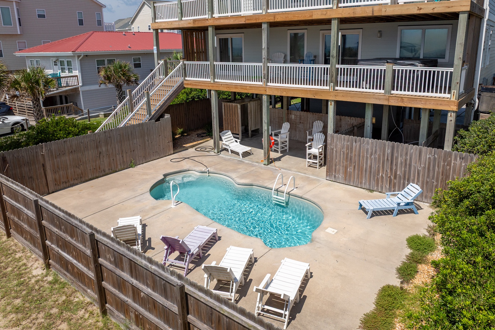 Pool Rear Decks