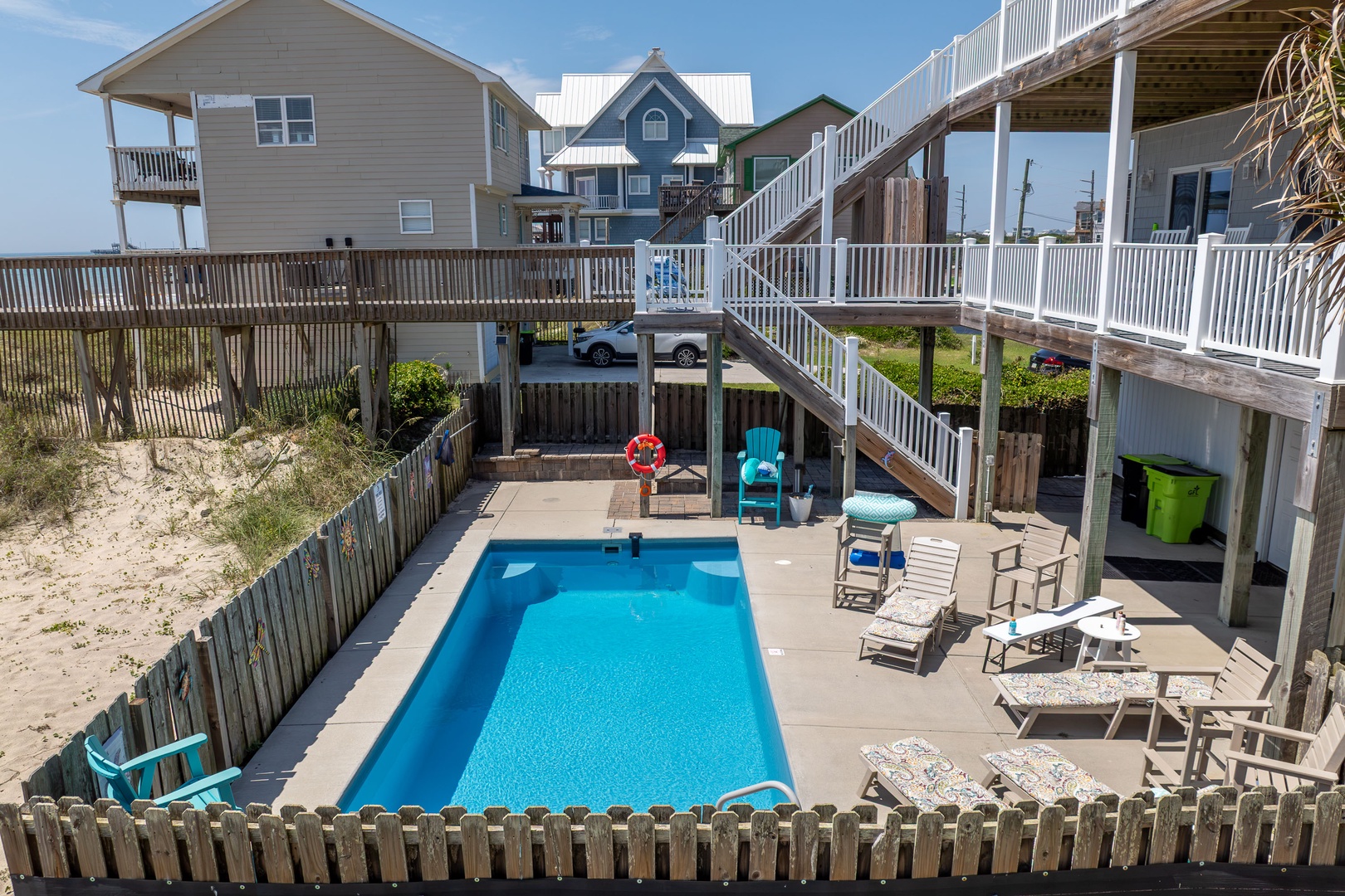 Pool and Rear Decks