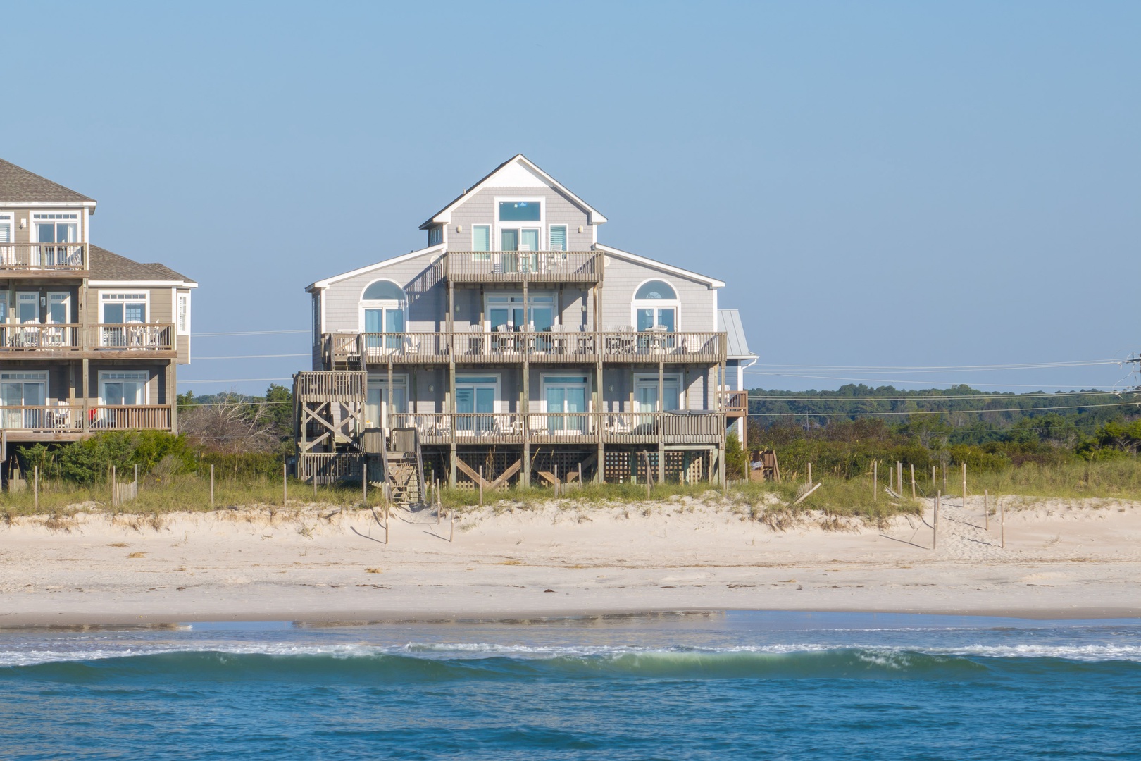 Exterior From Ocean