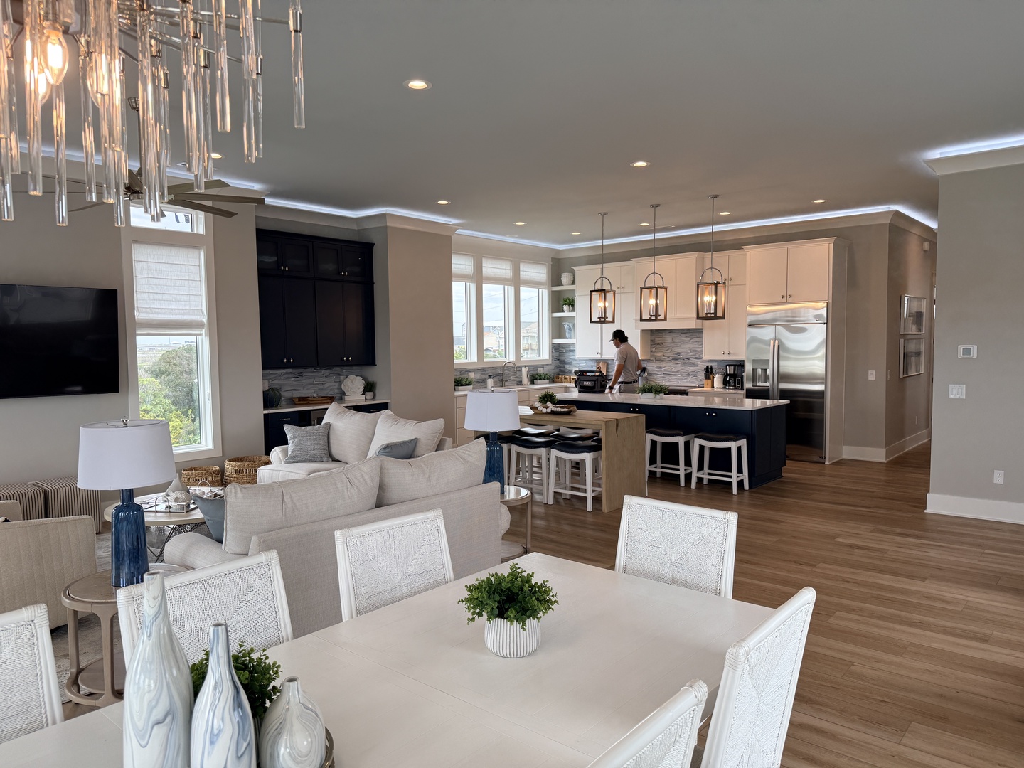 Kitchen and dining