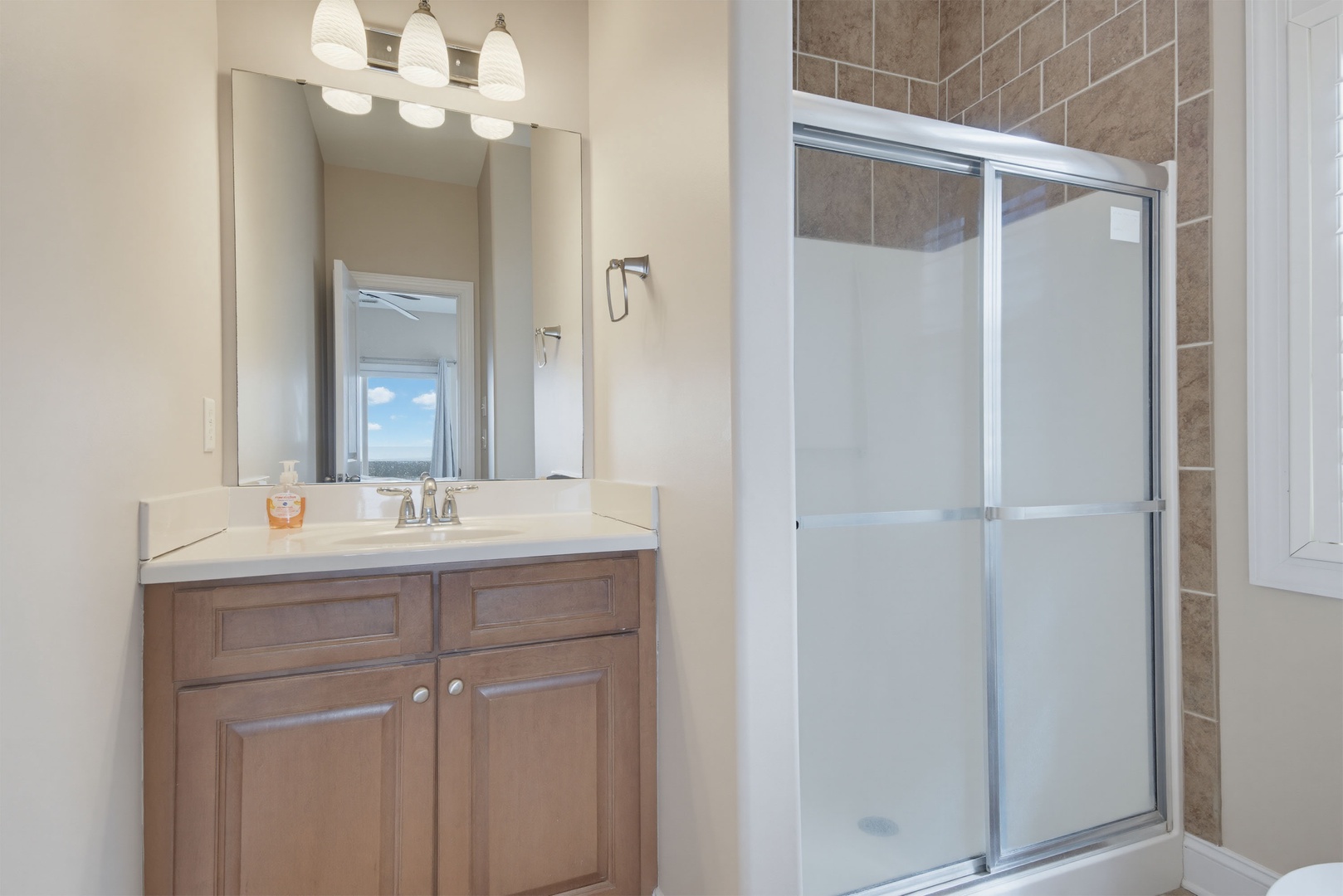 Vanity and Shower