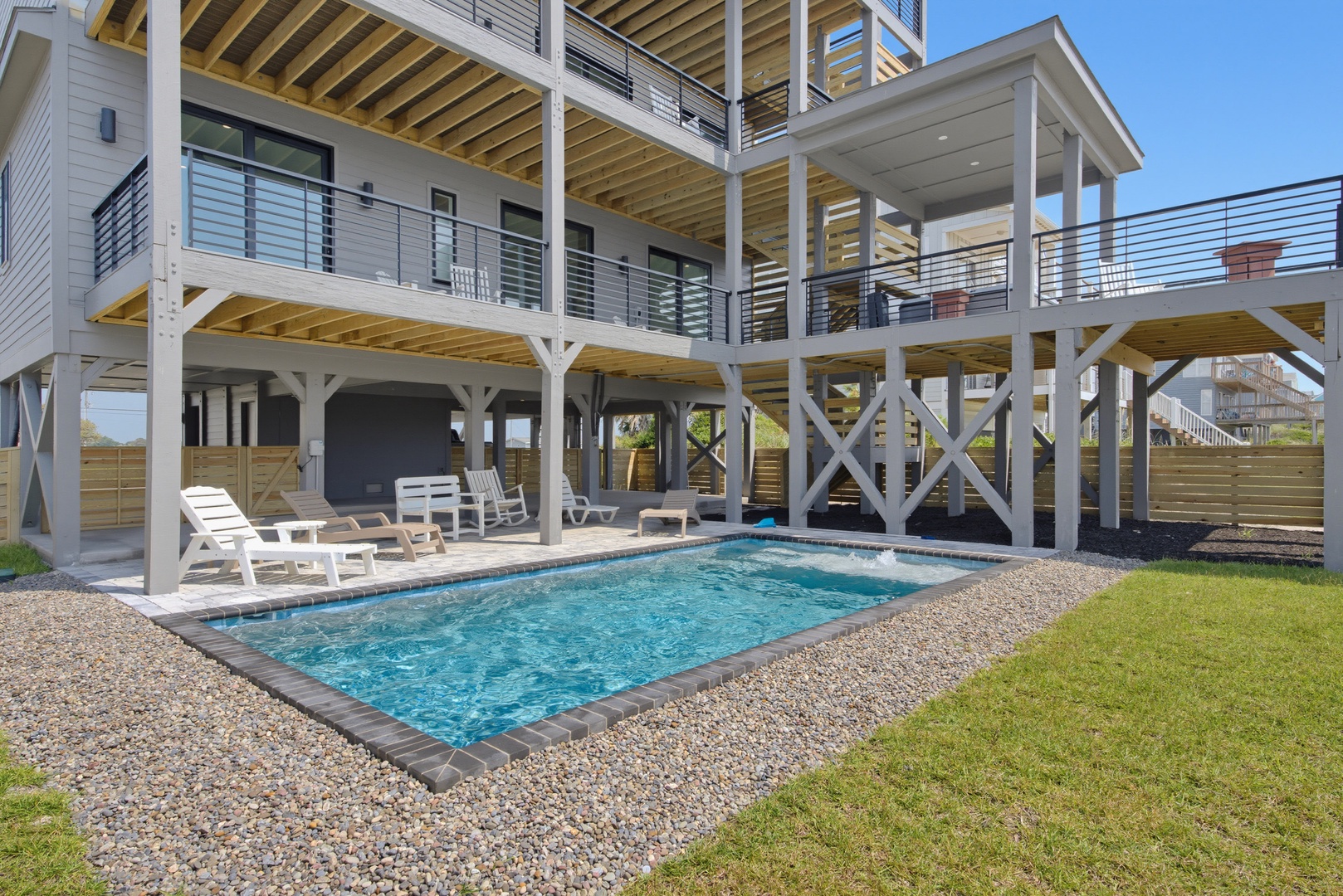 Poolside Exterior
