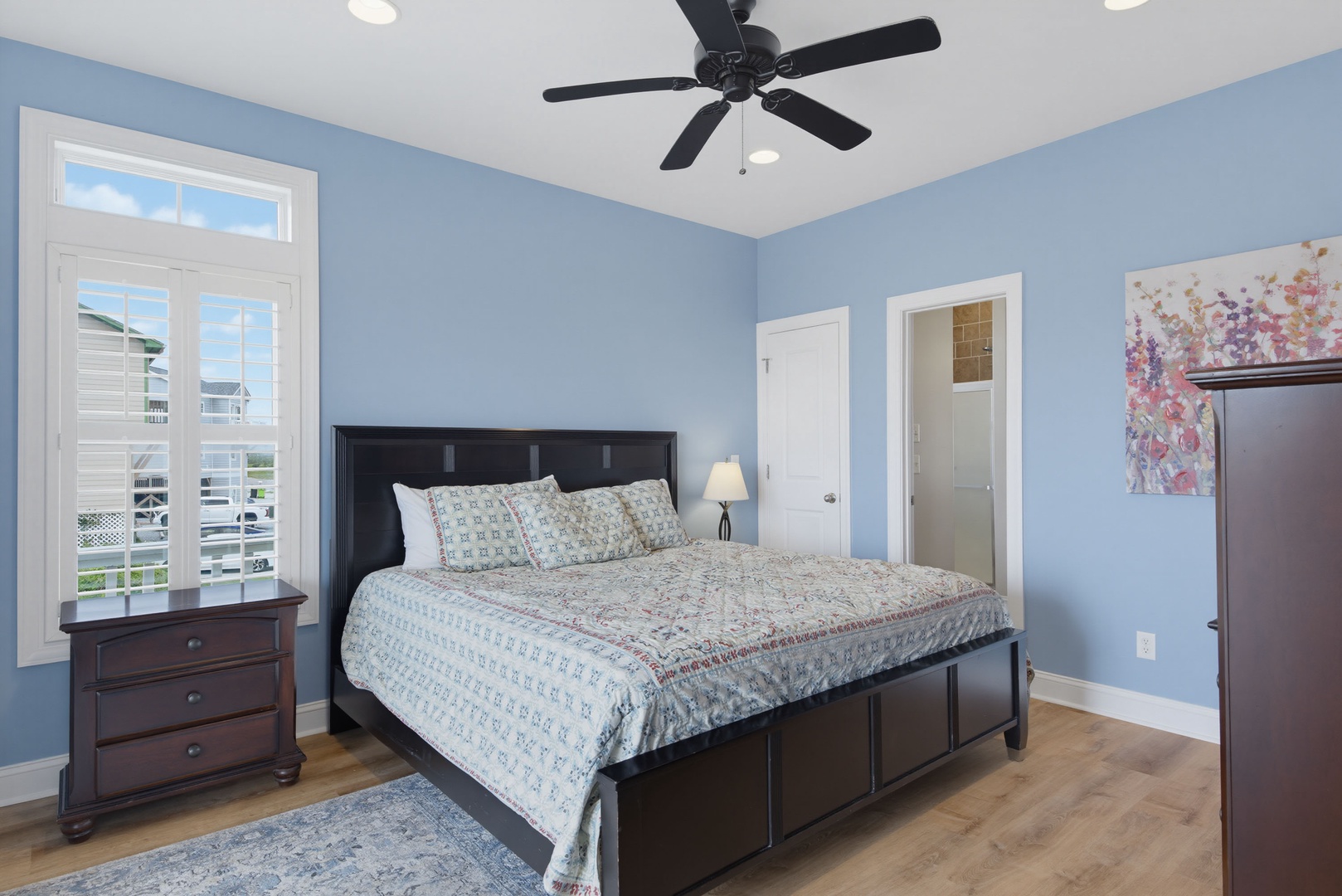 Blue Bedroom
