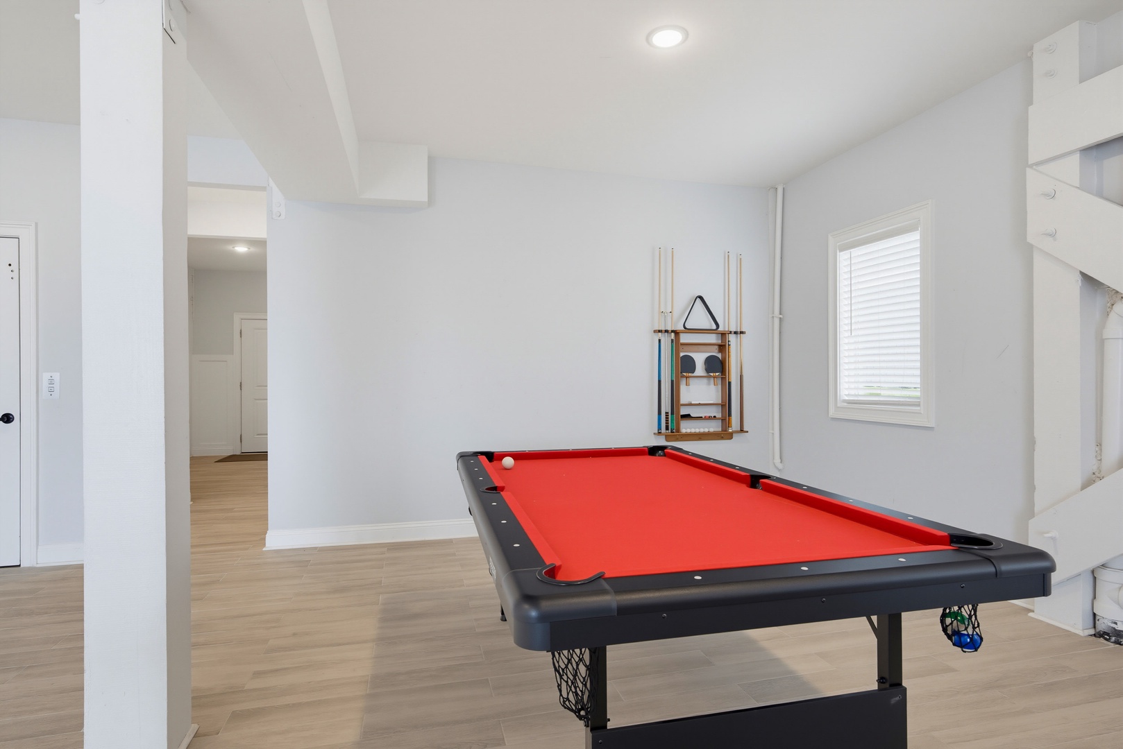 Pool table corner