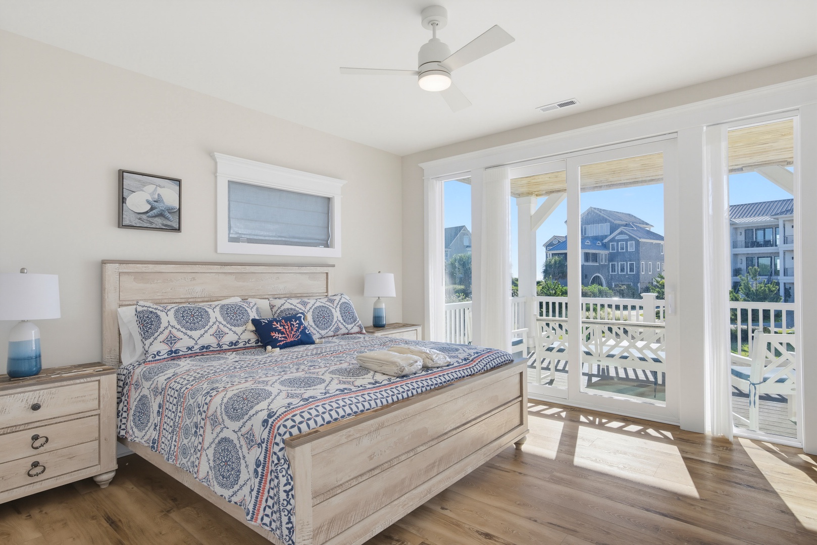 Shell Quilt Bedroom