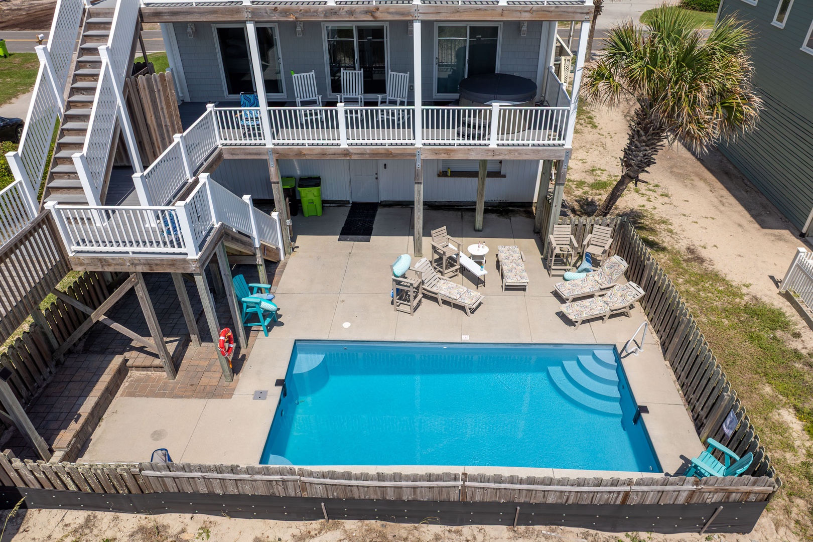 Pool from Above