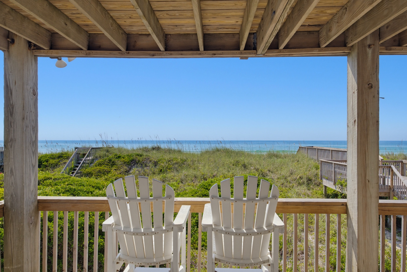Covered Balcony Ocean View