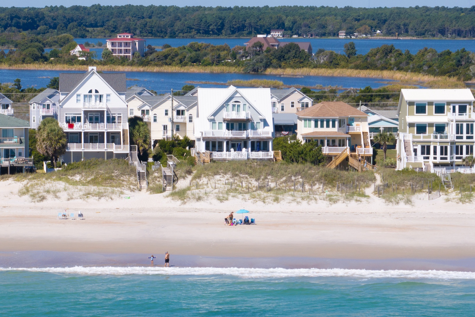 Beachfront Aerial View