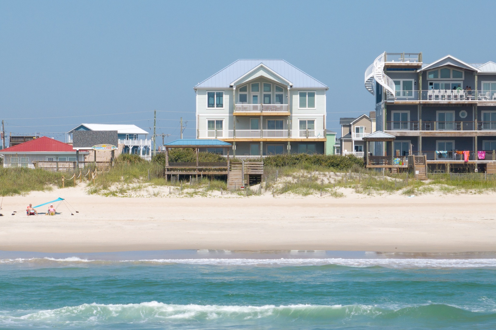 Oceanfront Beach Setting