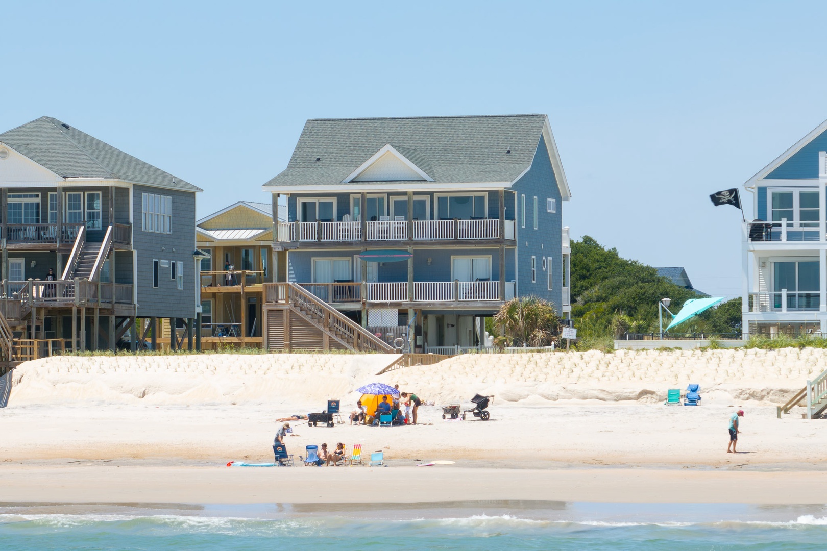 Beachfront House View