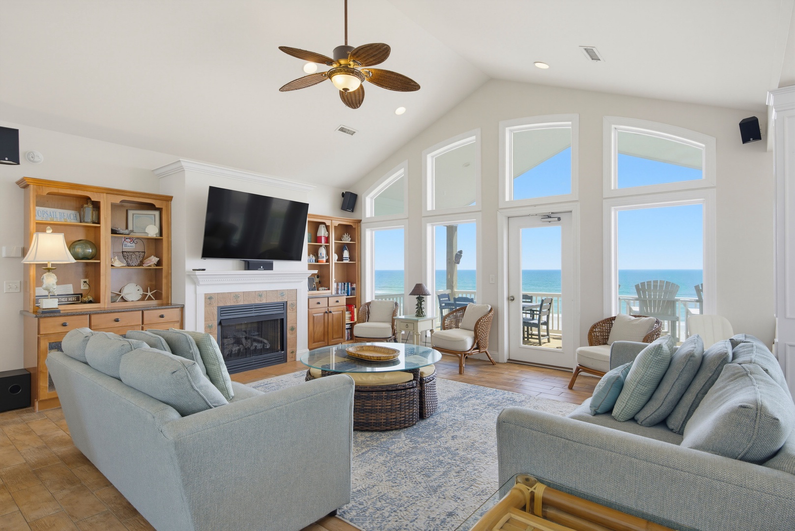 Oceanfront Living Room