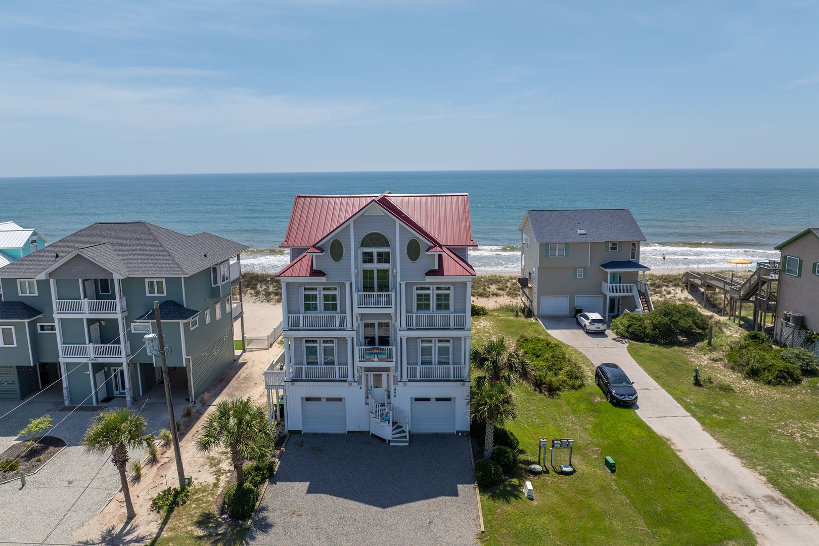 Home and Ocean Aerial