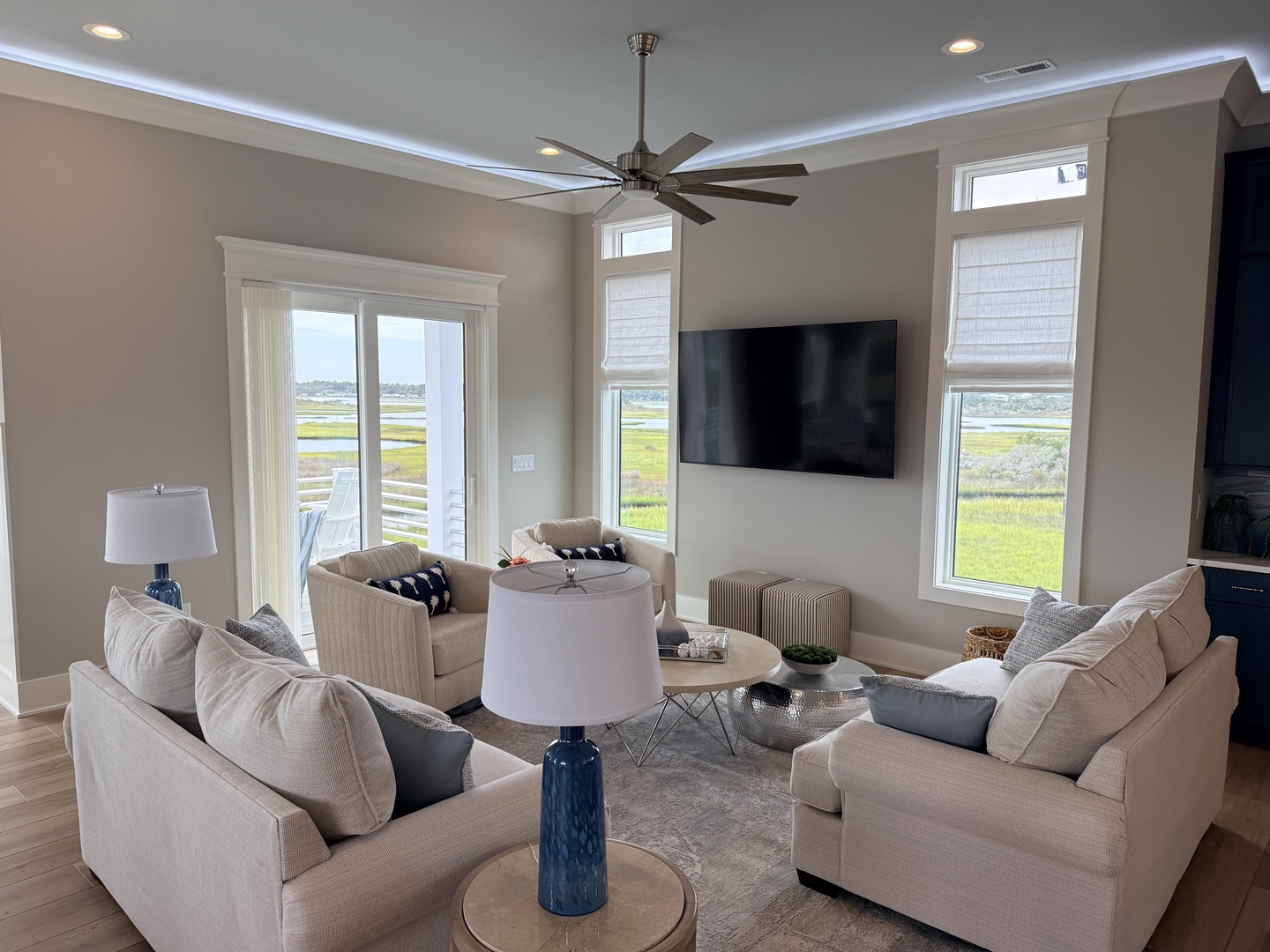 Marsh-view living room