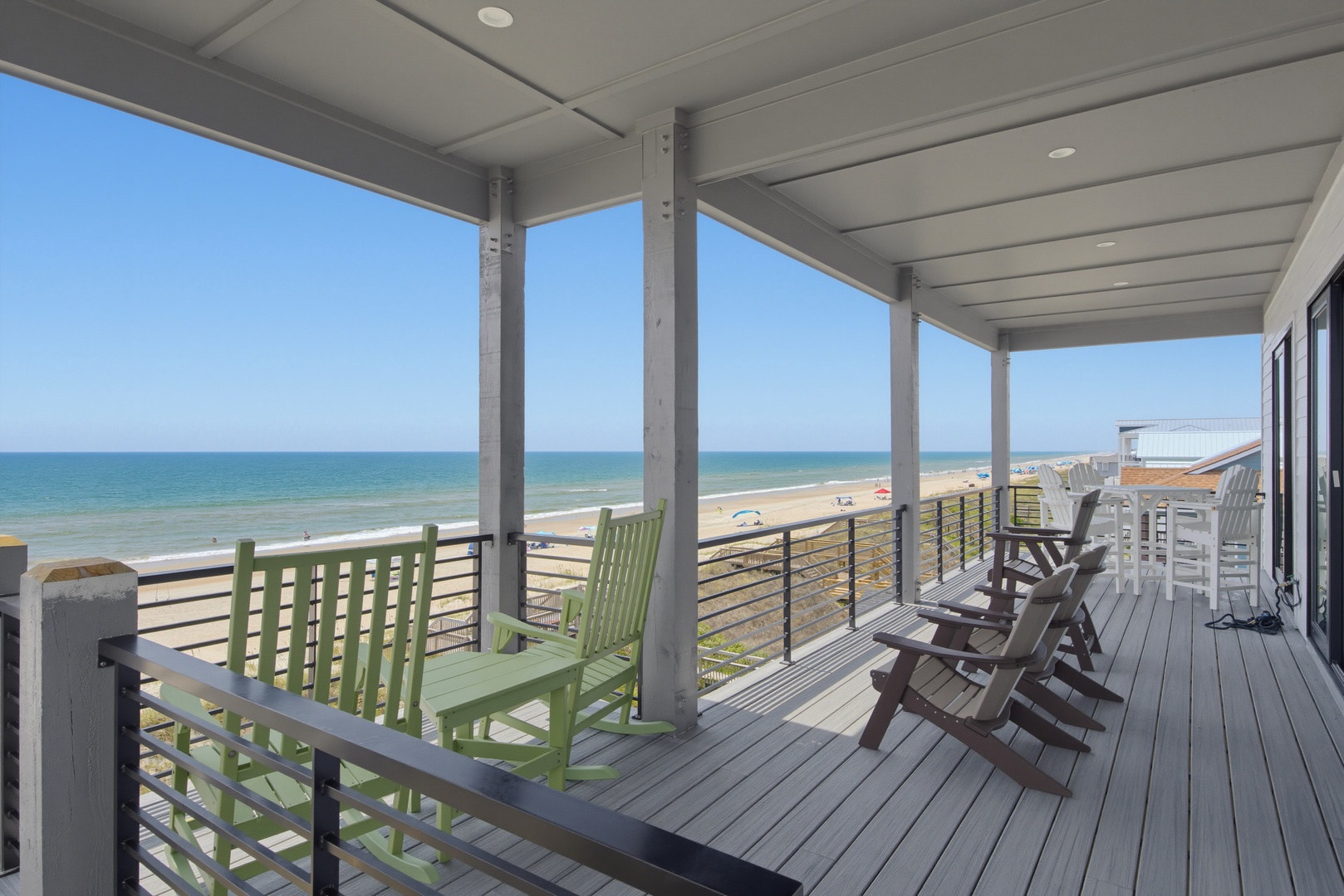 Oceanfront Deck View