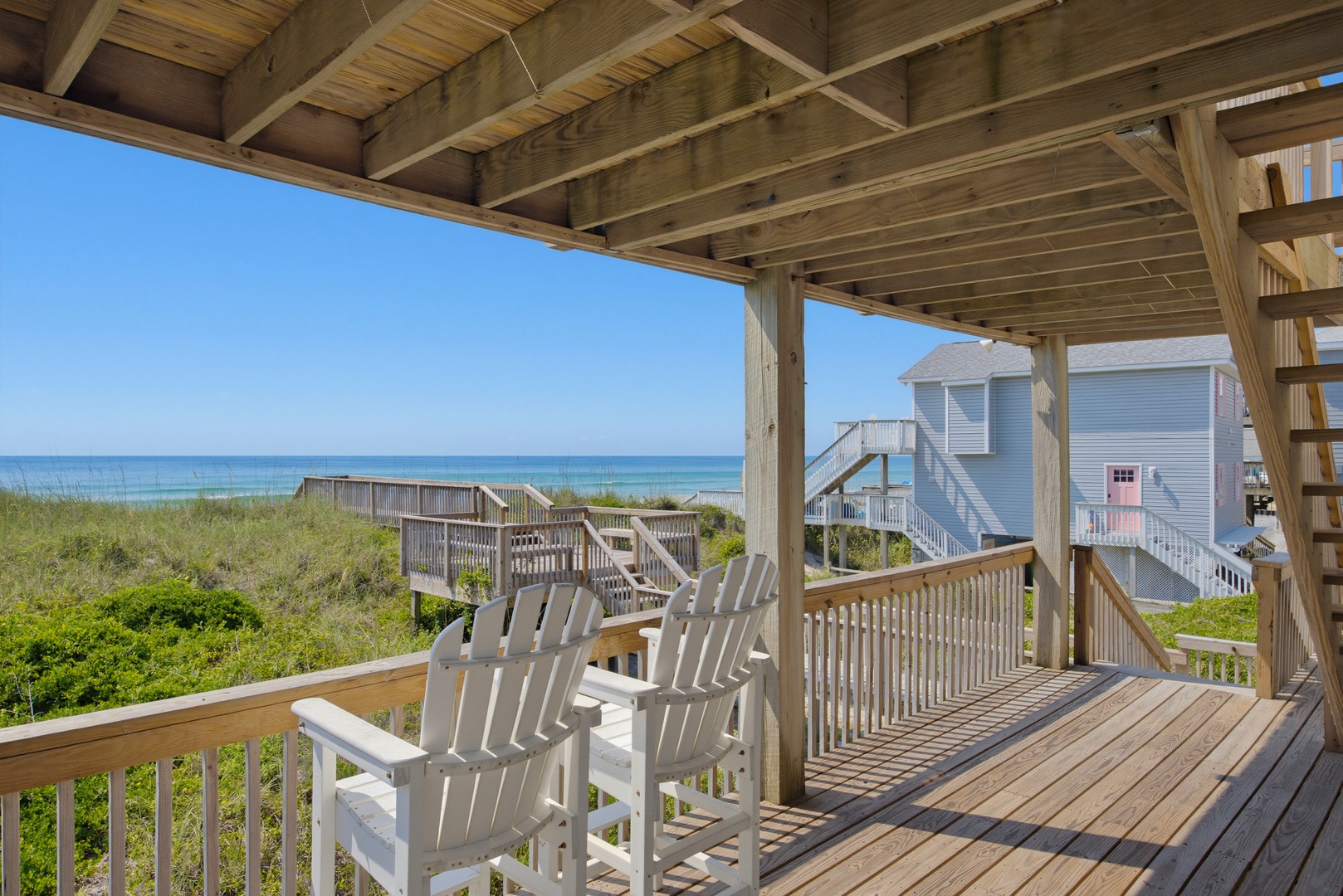 Covered Deck Seating