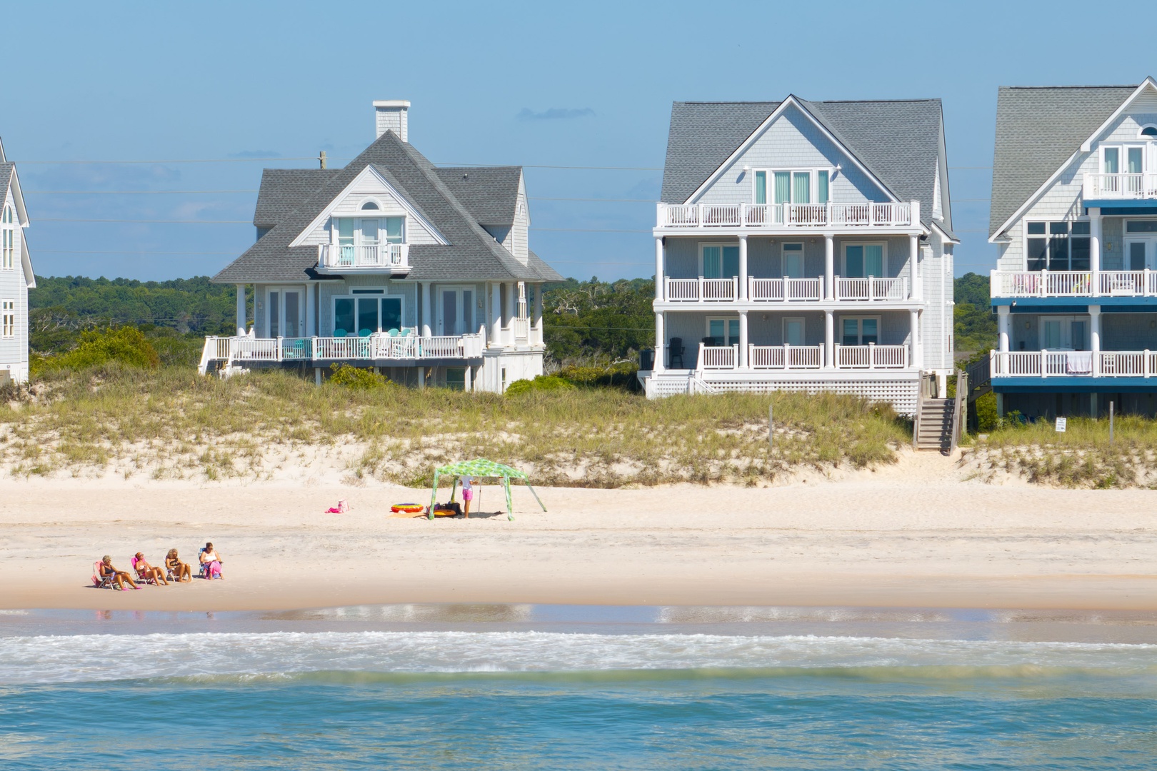 Beachside Home Aerial
