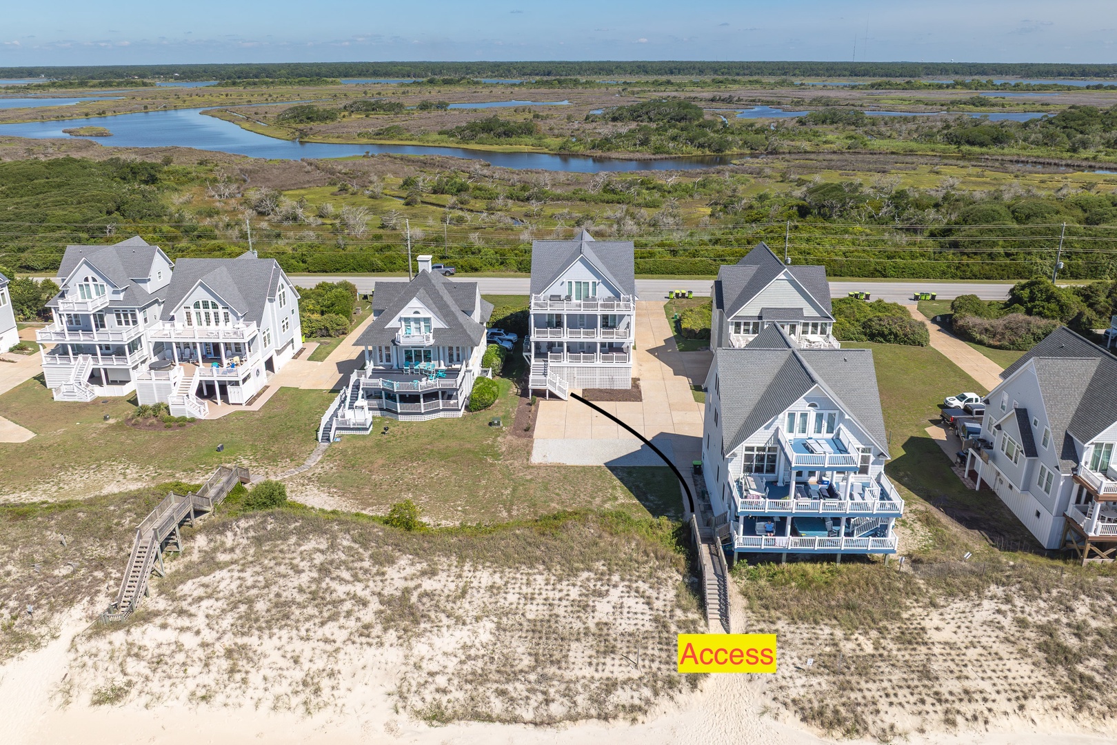 Island Setting Aerial