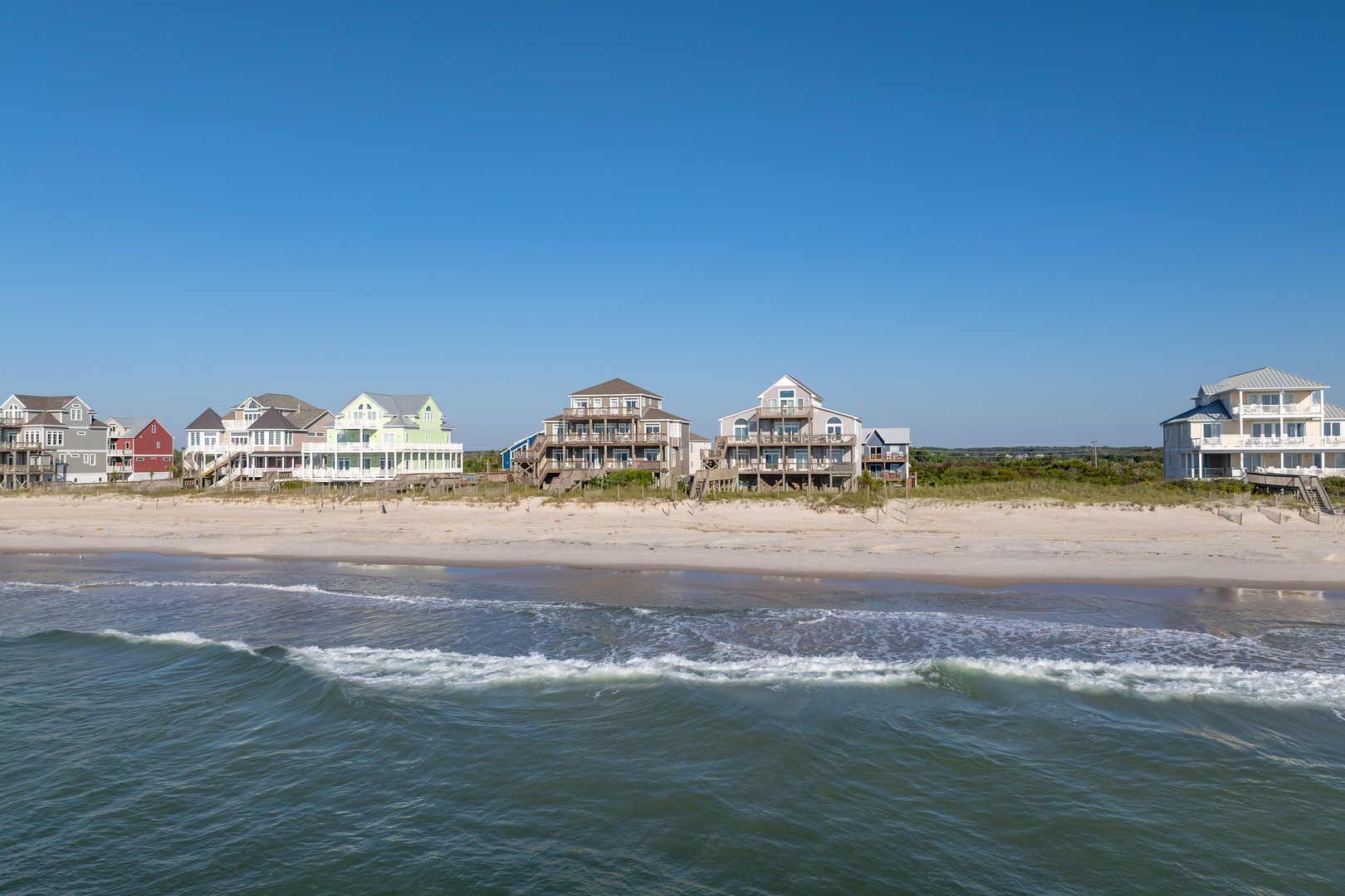 Aerial From Ocean