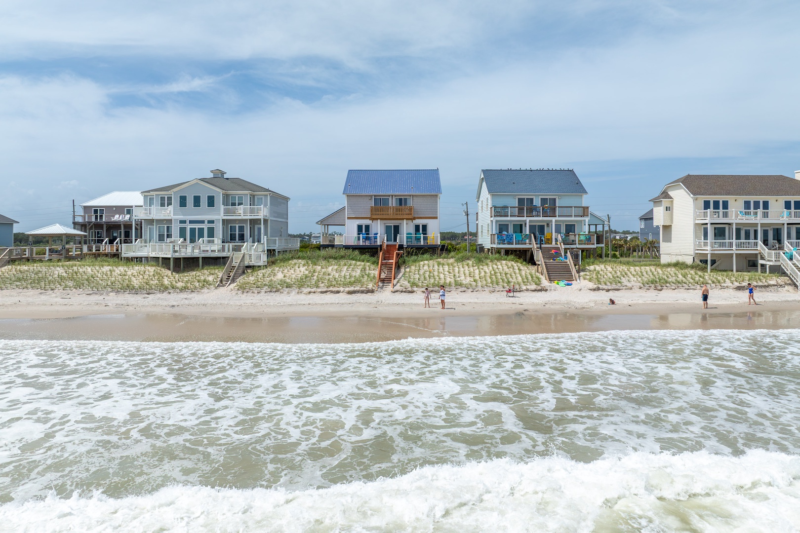 Oceanfront shoreline