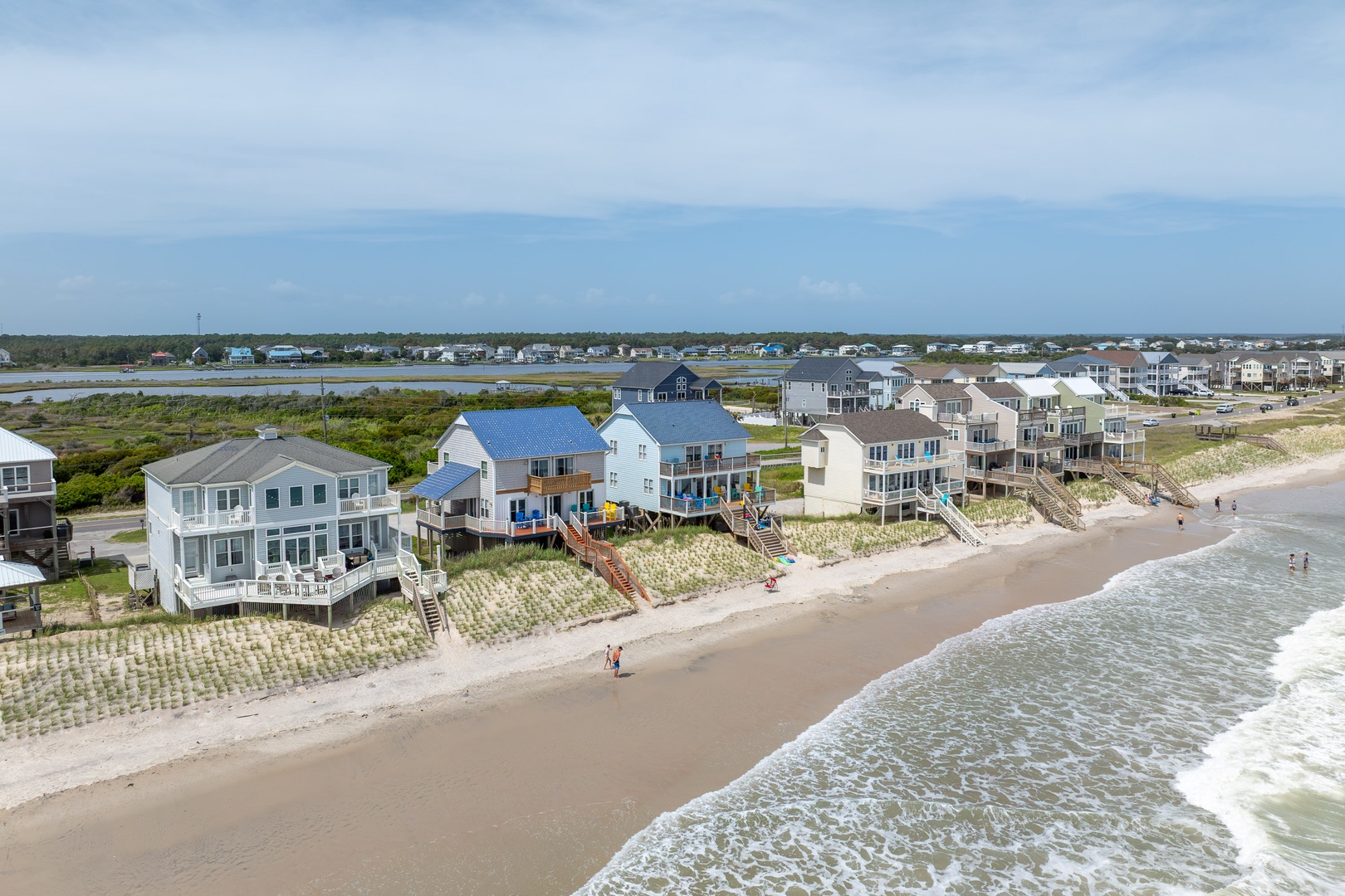 Oceanfront coastline