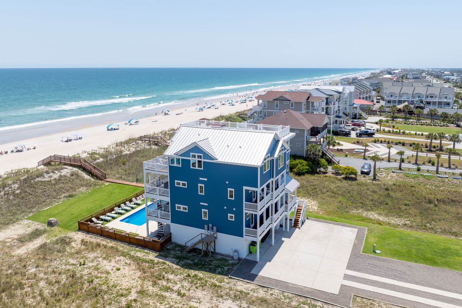 Side house aerial