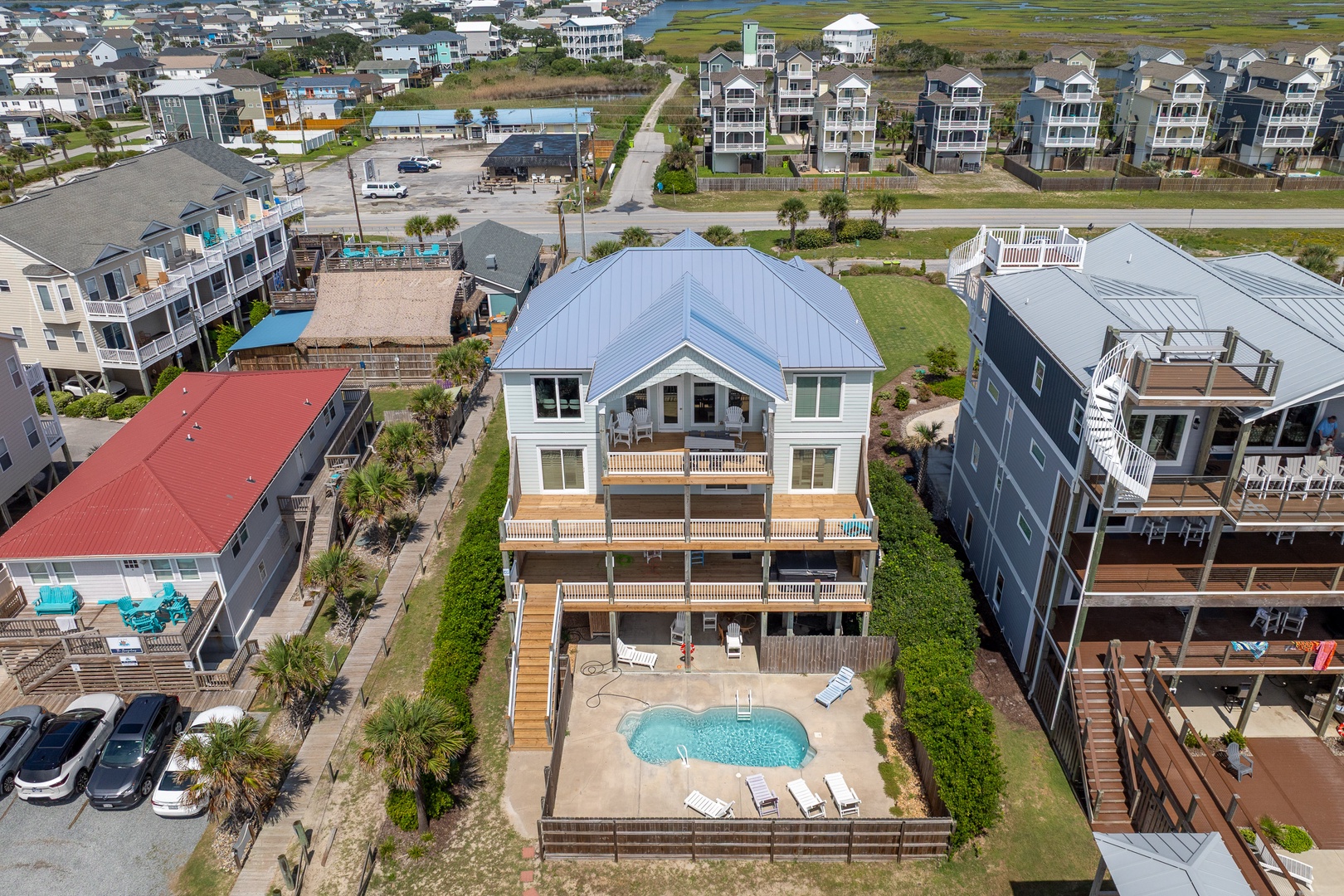 Aerial Roof Pool