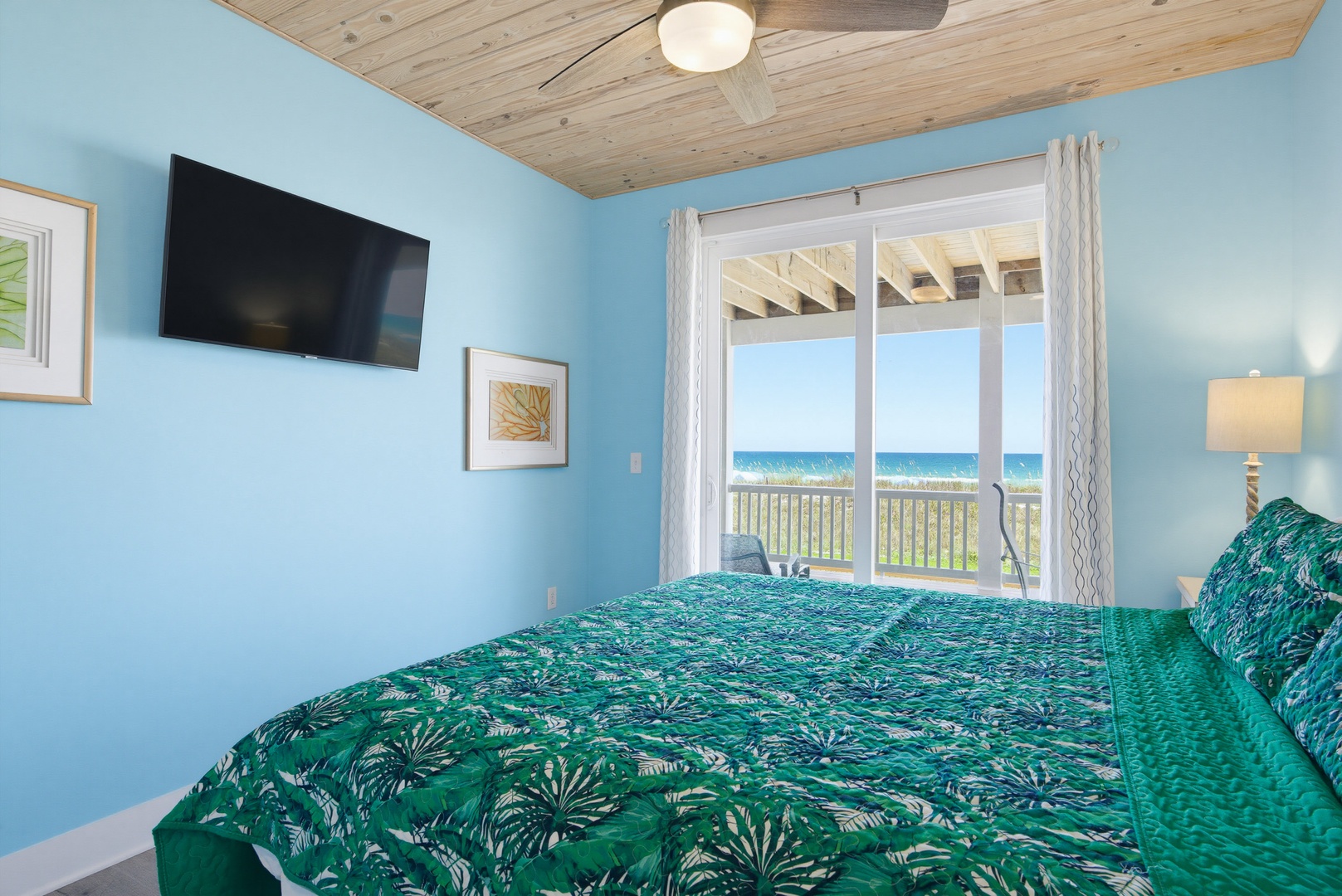 Green bed television