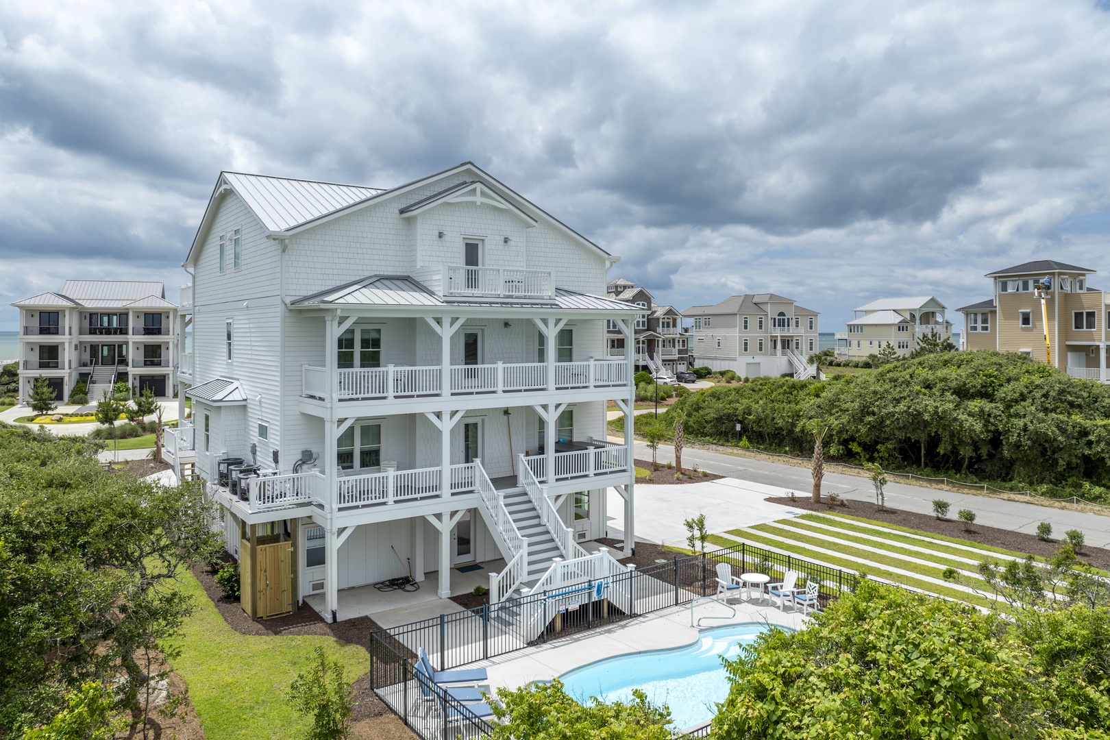 Pool And Home