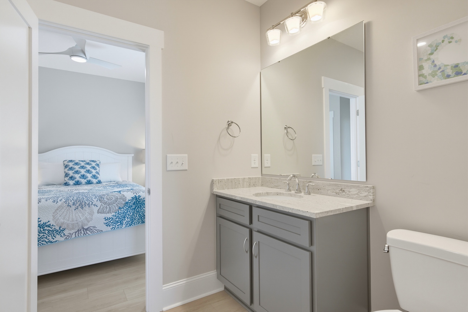 Blue Bathroom