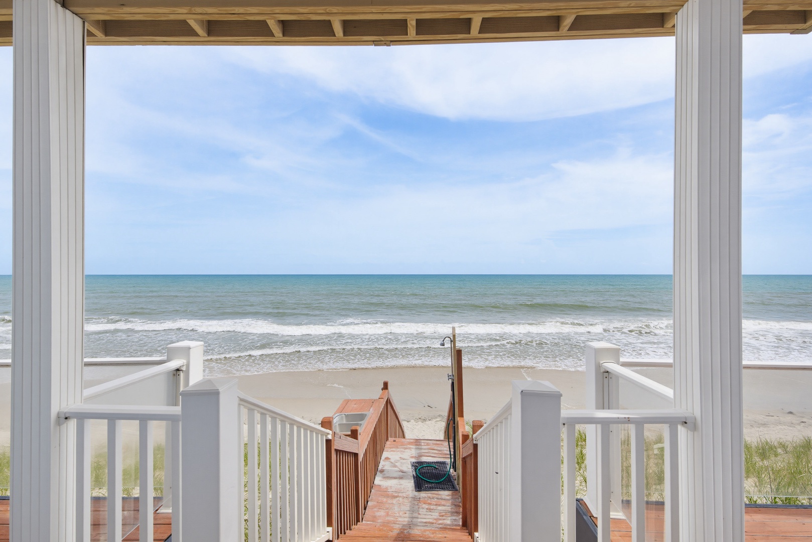 Private beach access